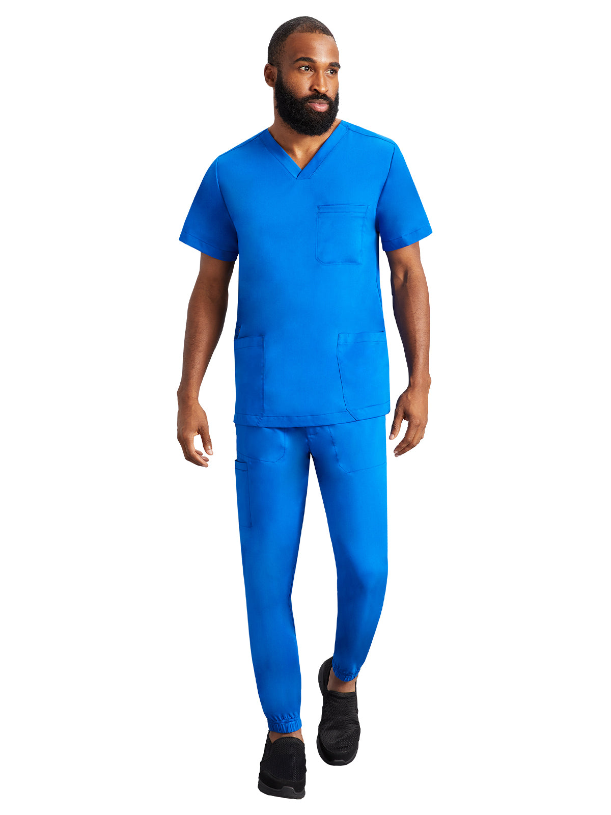 Men's 3-Pocket Jake Utility Snap Tab Top - 2331 - Royal