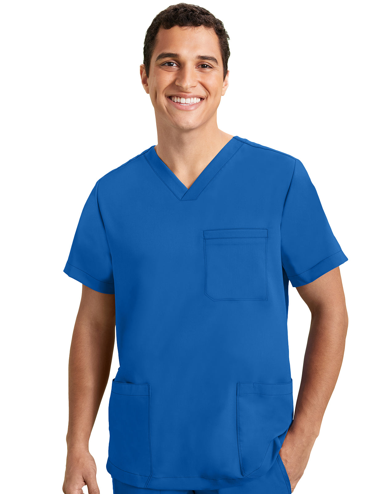 Men's 3-Pocket Jake Utility Snap Tab Top - 2331 - Royal