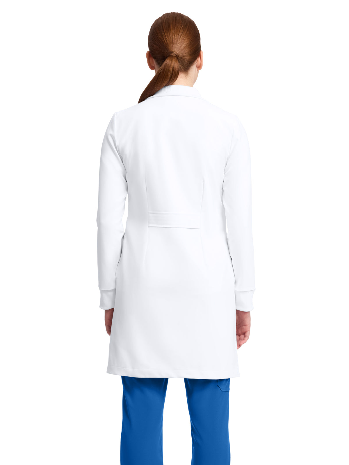 Women's 6-Pocket 34.5" Lab Coat - 405 - White