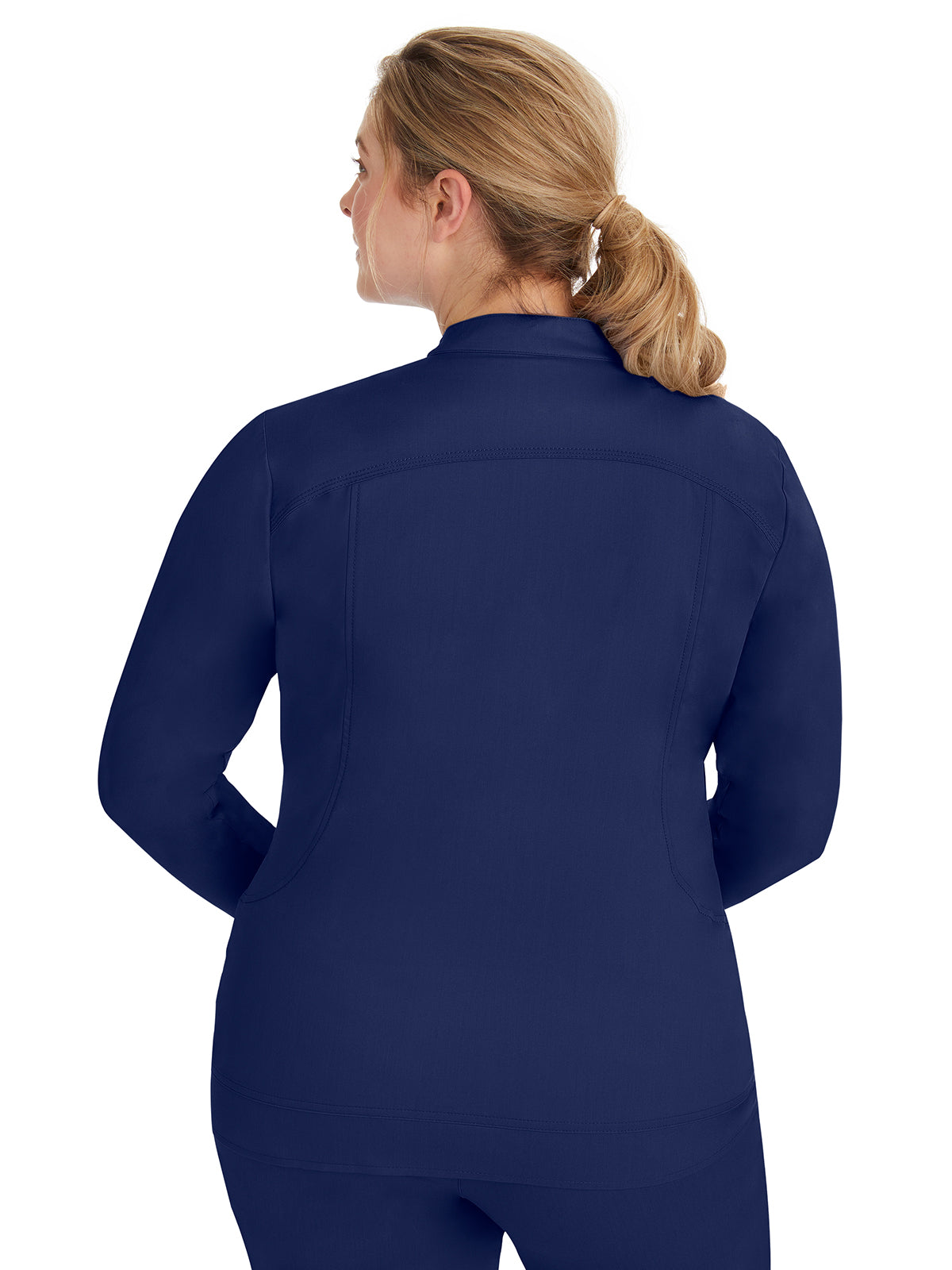 Women's 2-Pocket Dakota Mandarin Collar Jacket - 5038 - Navy