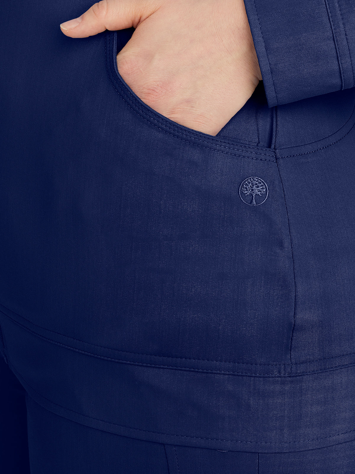 Women's 2-Pocket Dakota Mandarin Collar Jacket - 5038 - Navy