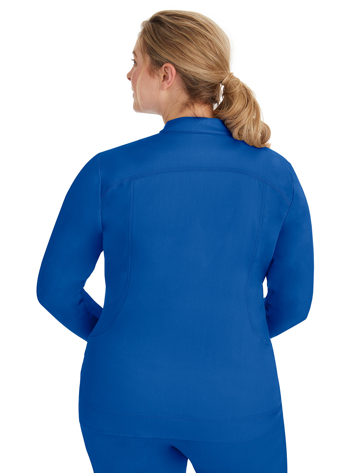 Women's 2-Pocket Dakota Mandarin Collar Jacket - 5038 - Royal