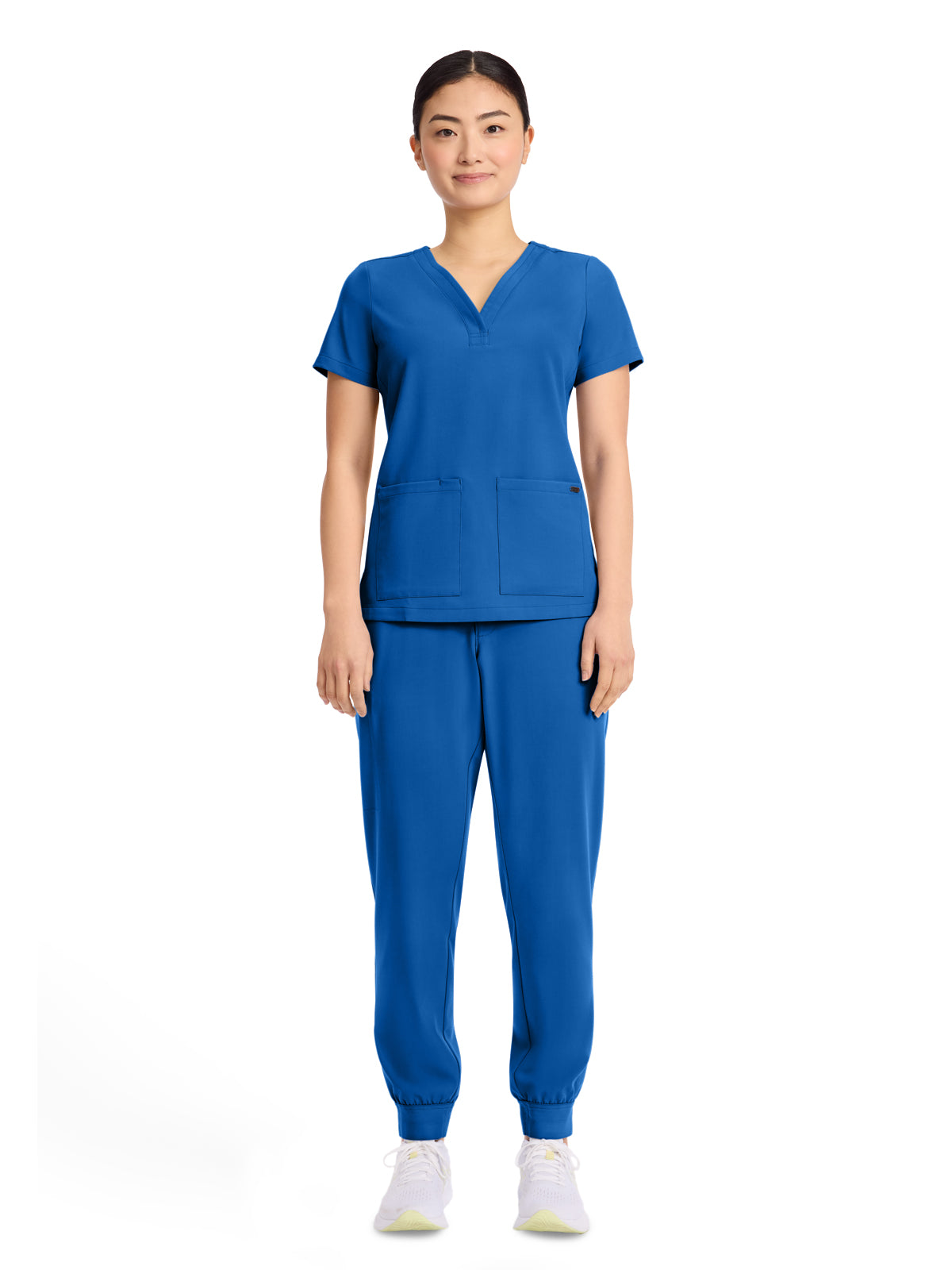 Women's 3-Pocket Y-Neck Top - 751 - Royal