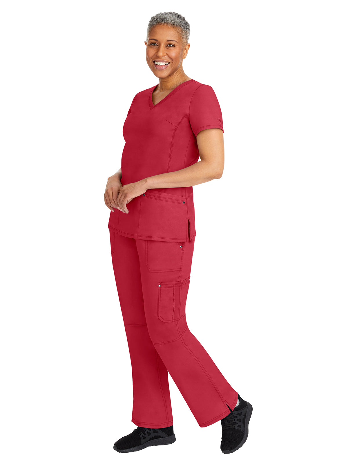 Women's 5-Pocket Tori Yoga Waistband Pant - 9133 - Red