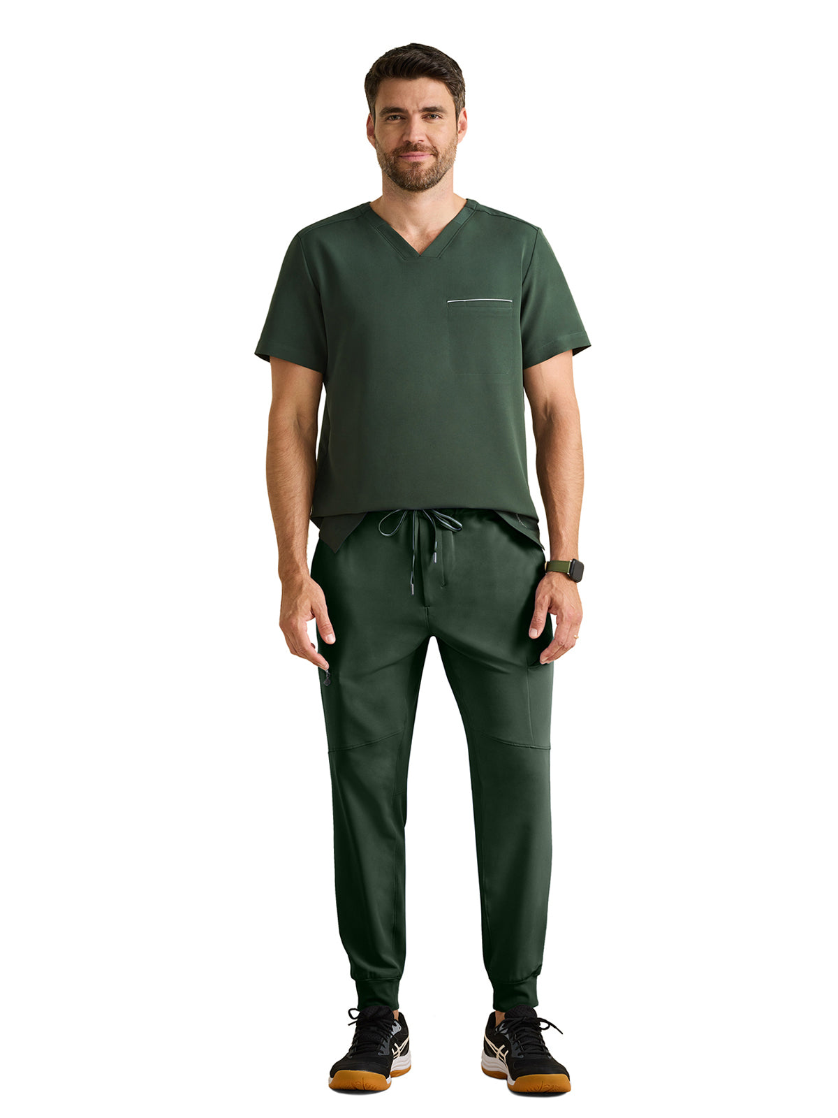 Men's 6-Pocket Nolen Mid Rise Pant - 9172 - Dark Pine