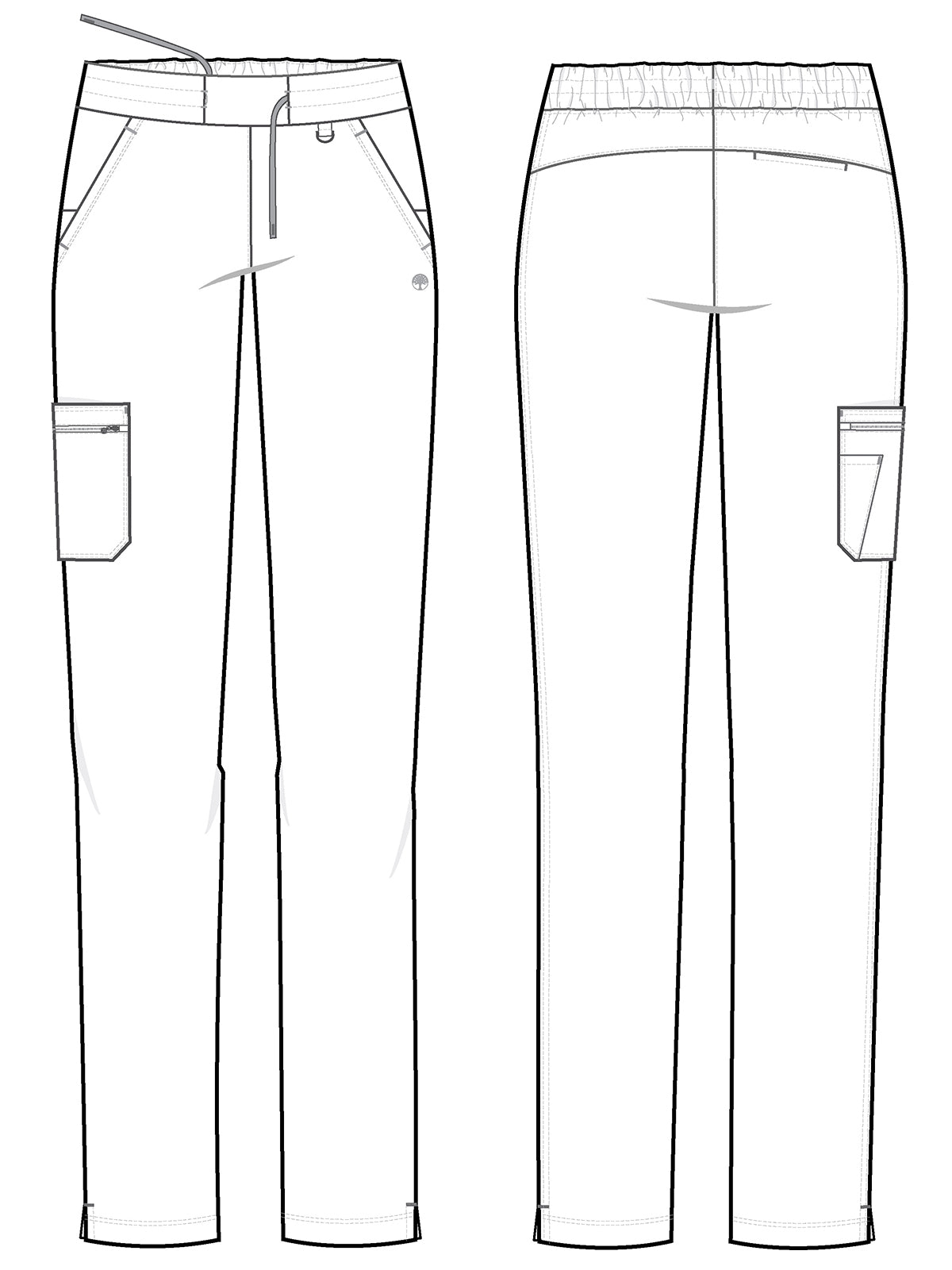 Women's 3-Pocket Tamara Modern Fit Pant - 9181 - Black