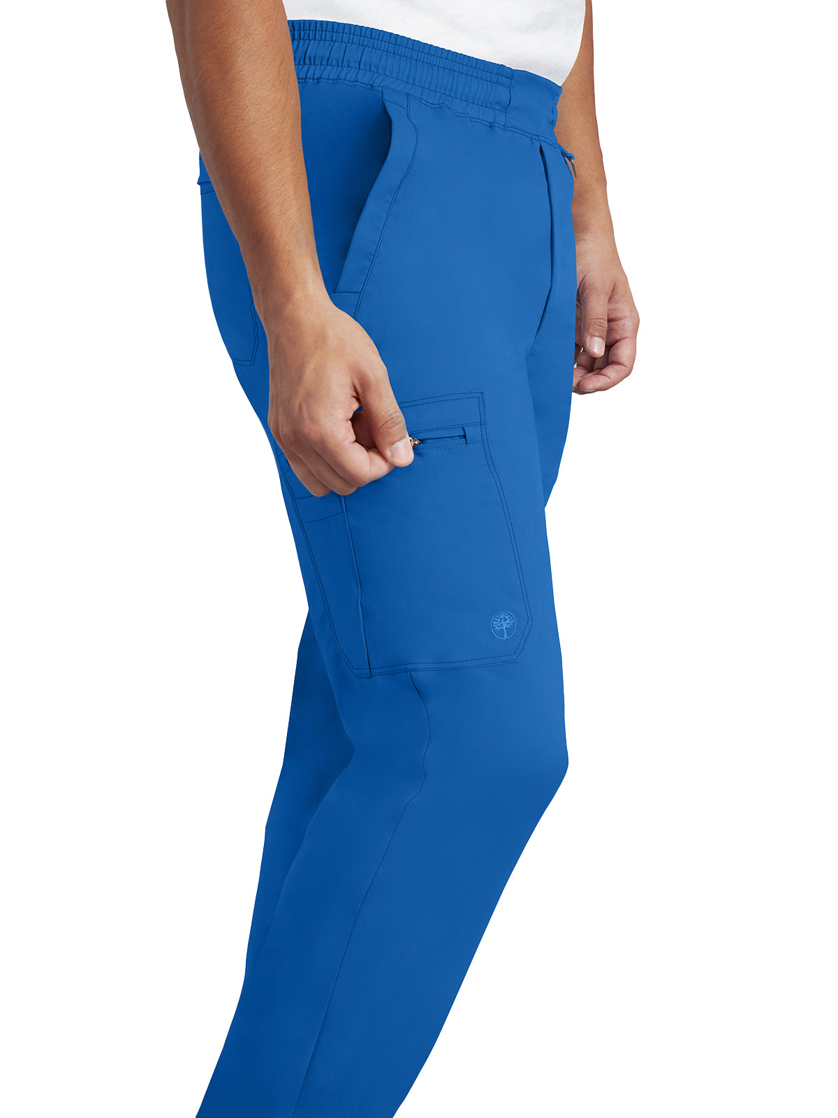 Men's 6-Pocket Daniel Two-Way Stretch Fabric Pant - 9300 - Royal