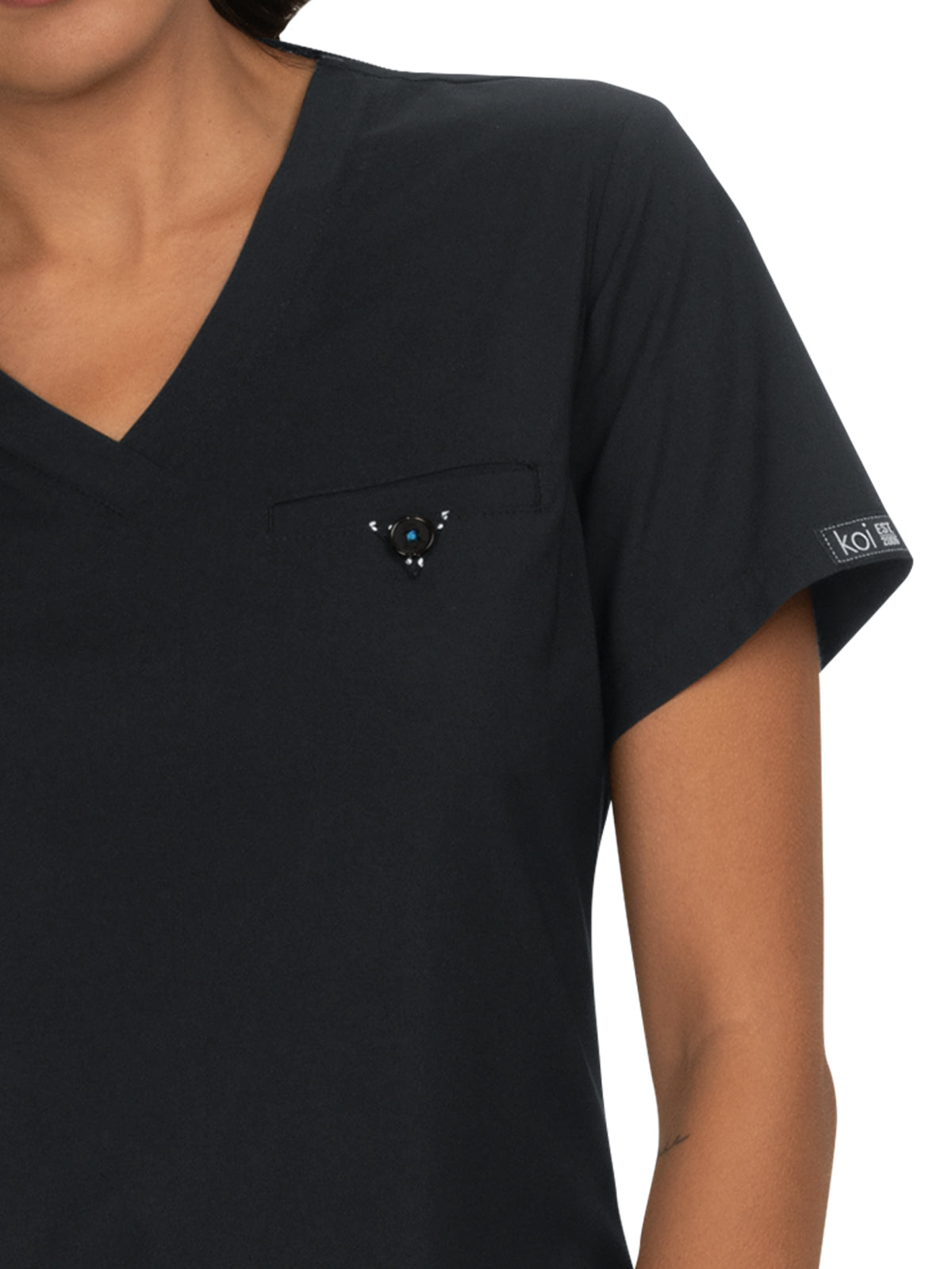 Women's 1-Pocket Tuck-In Kade Top - 1011 - Black
