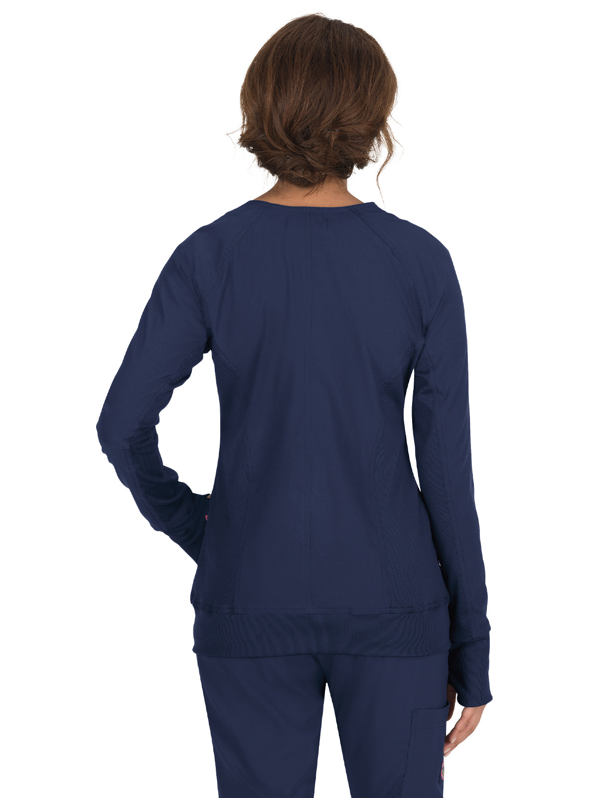 Women's 3-Pocket 2-Way Zipper Clarity Jacket - 445 - Navy