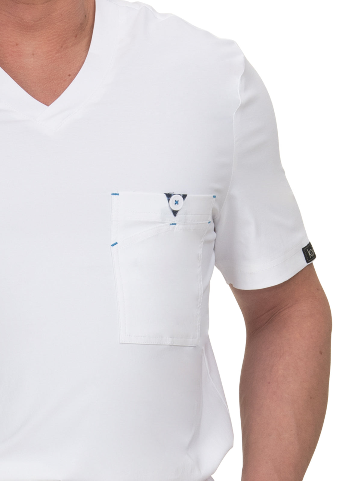 Men's 1-Pocket Tuck-In Bryan Top - 668 - White