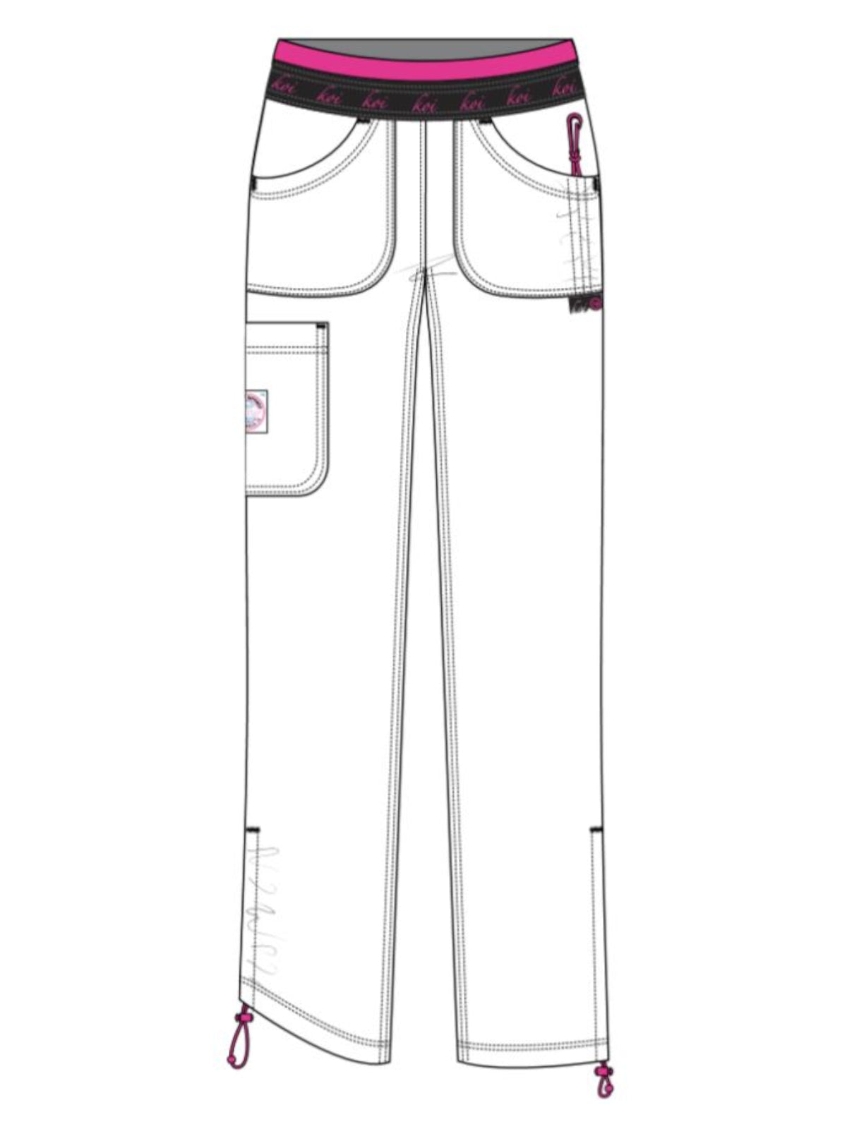 Women's 5-Pocket Stretch Yoga-Style Spirit Pant - 720 - Wine