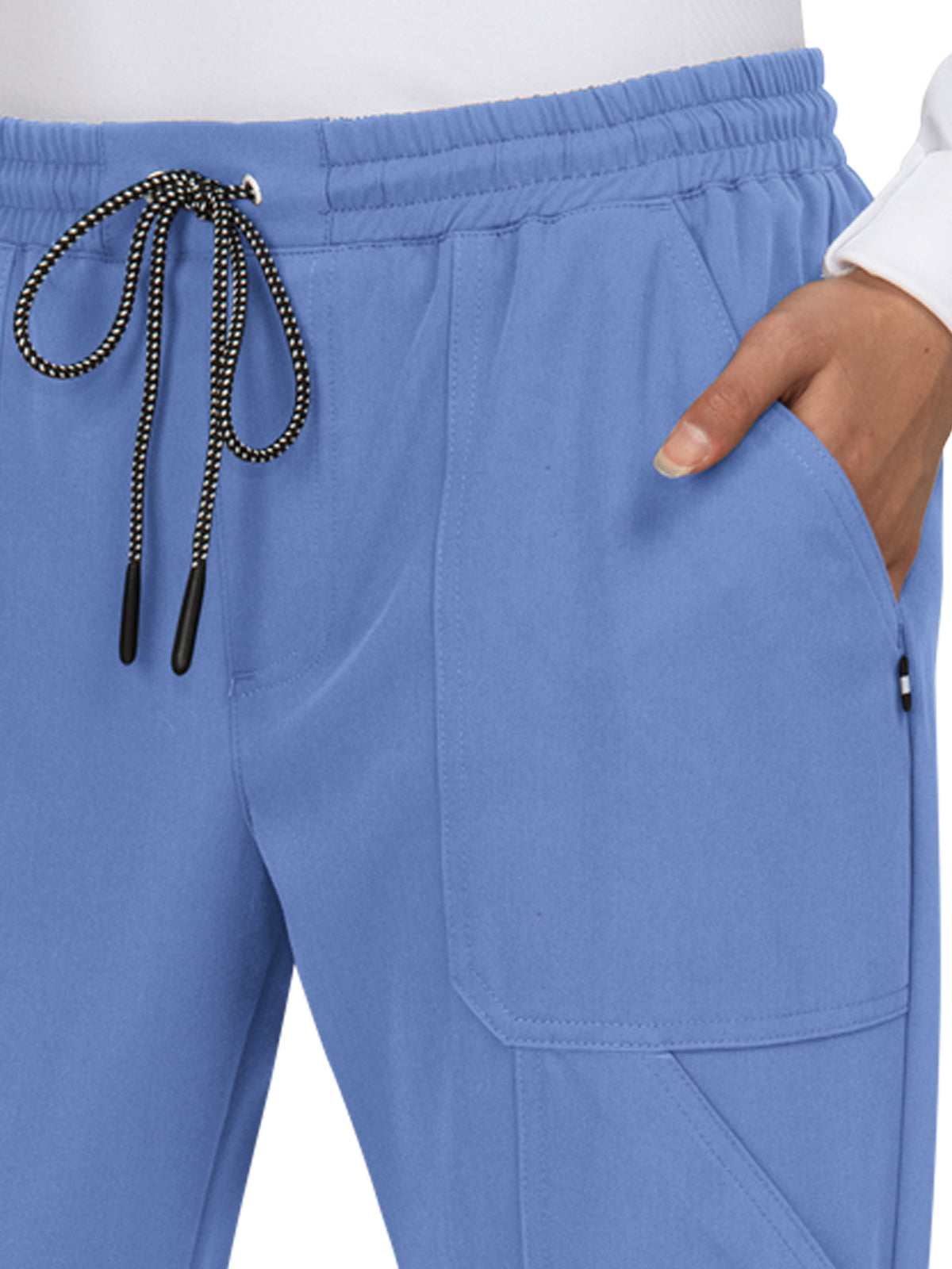 Women's 7-Pocket Stretch Jogger Good Vibe Pant - 740 - True Ceil