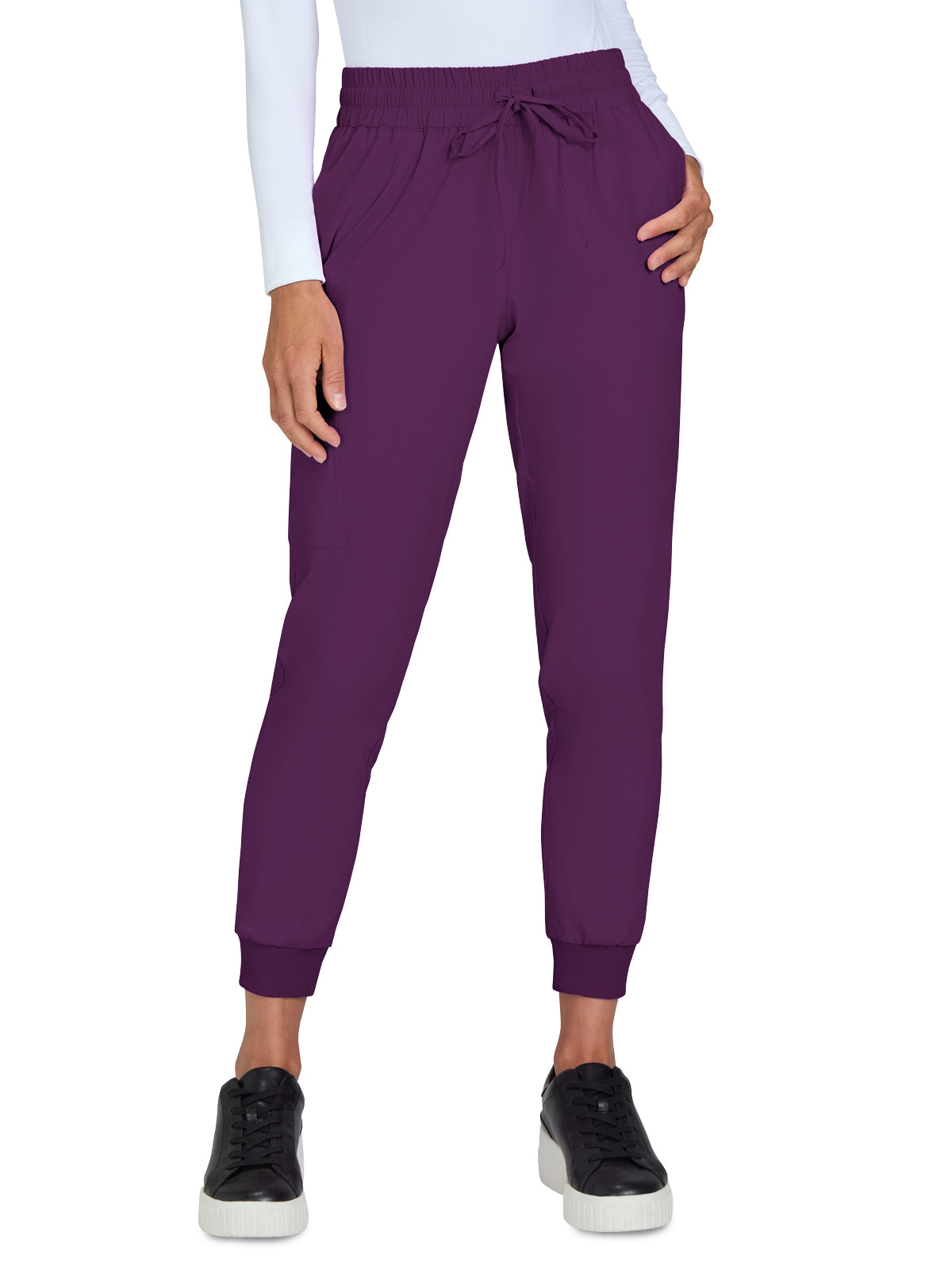 Women's 5-Pocket Stretch Jogger Gemma Pant - 741 - Eggplant