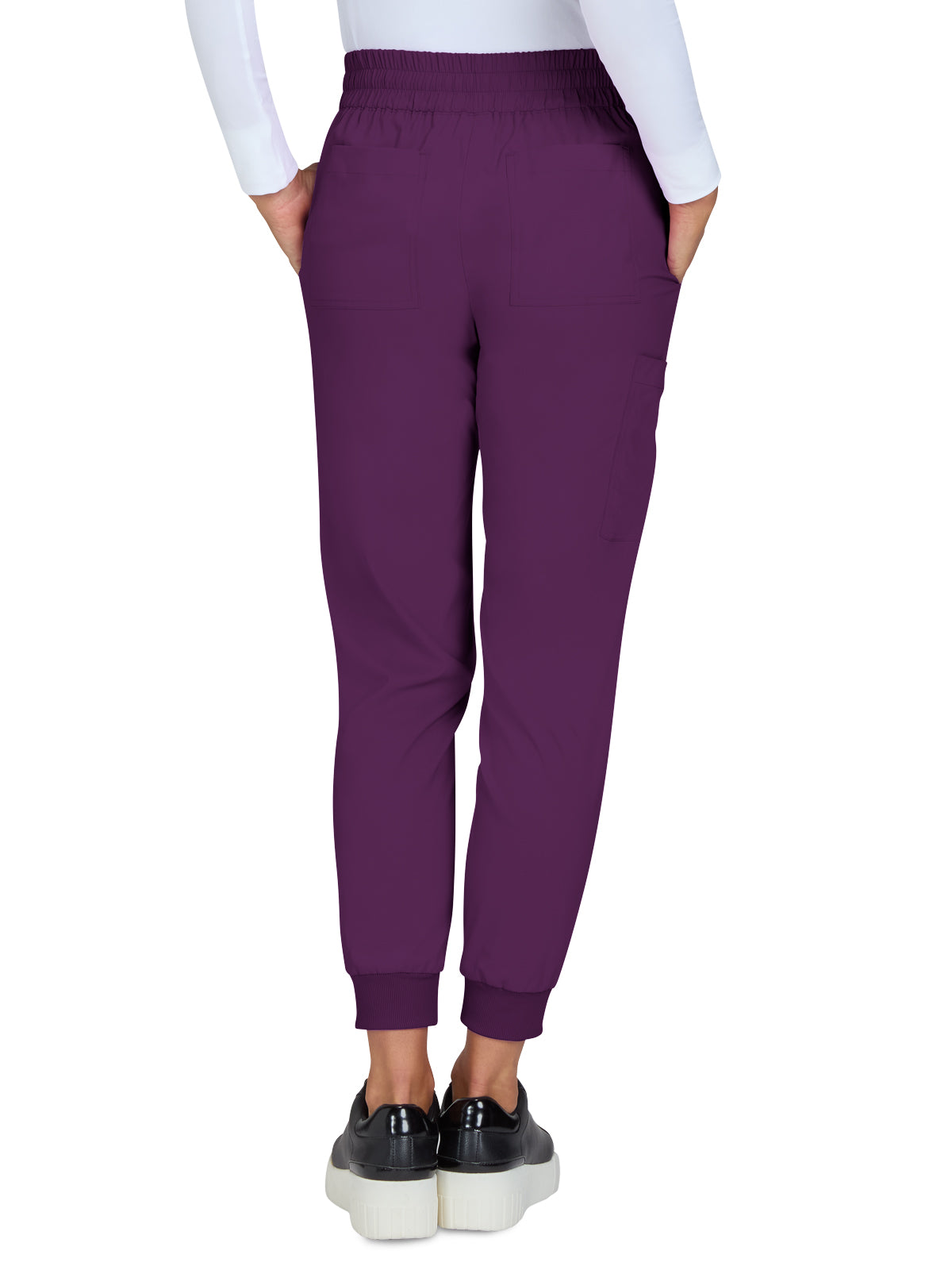 Women's 5-Pocket Stretch Jogger Gemma Pant - 741 - Eggplant