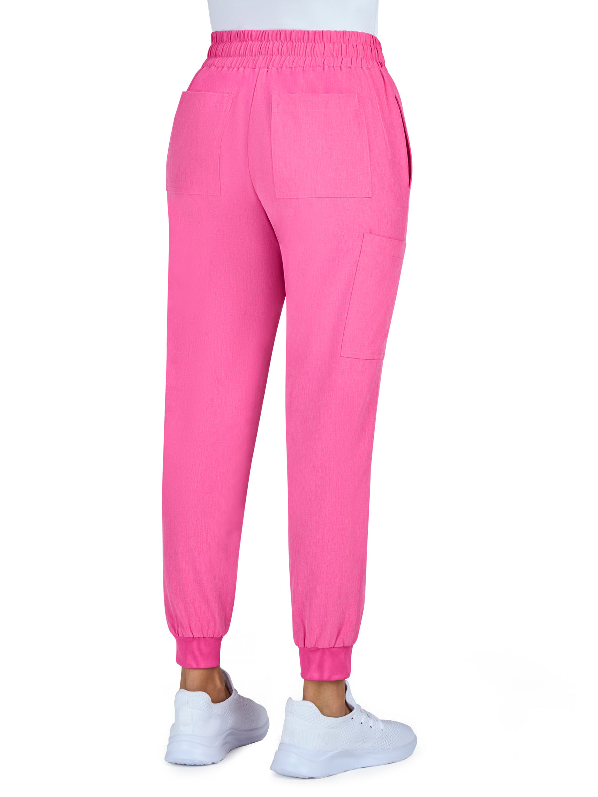 Women's 5-Pocket Stretch Jogger Gemma Pant - 741 - Heather Pink Lemonade