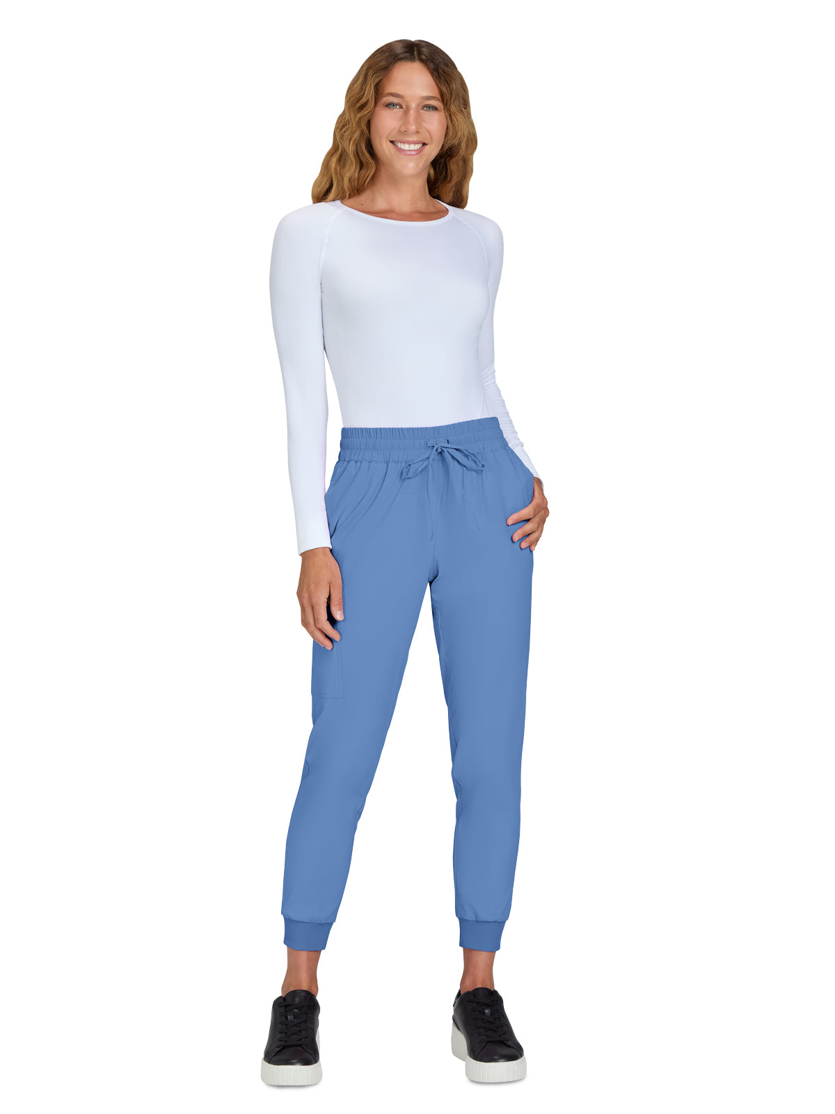 Women's 5-Pocket Stretch Jogger Gemma Pant - 741 - True Ceil