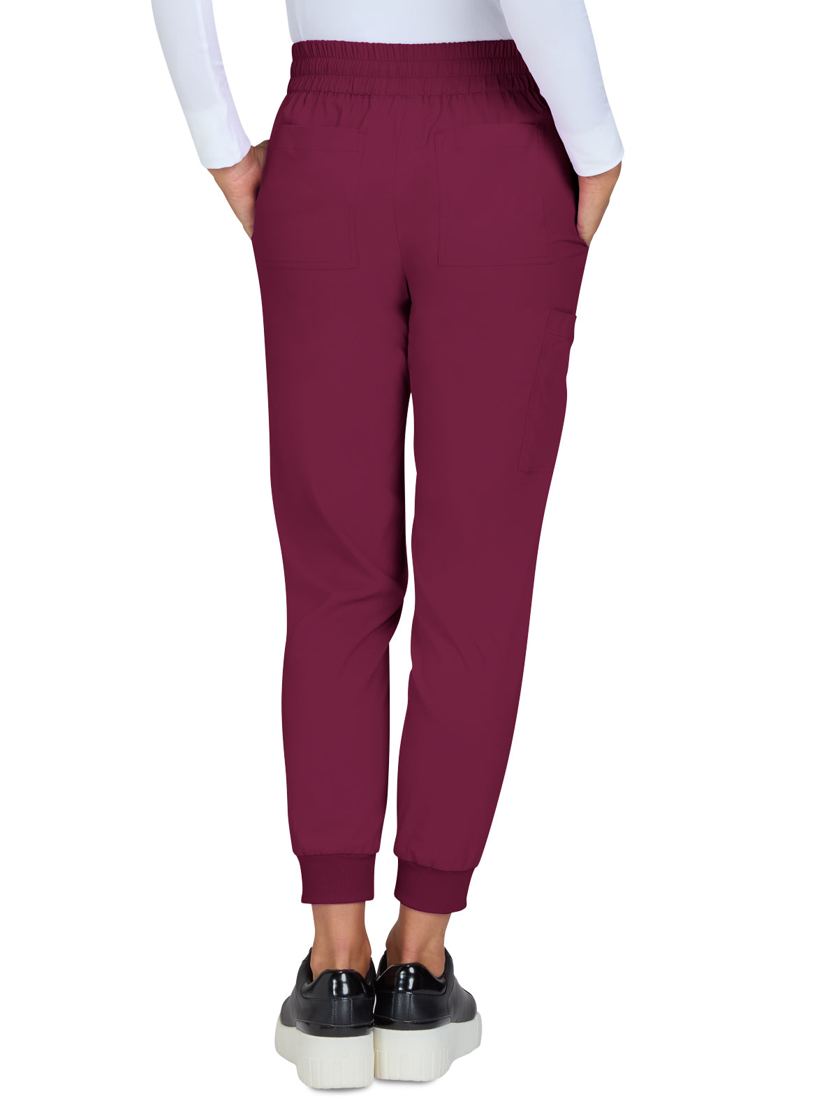 Women's 5-Pocket Stretch Jogger Gemma Pant - 741 - Wine