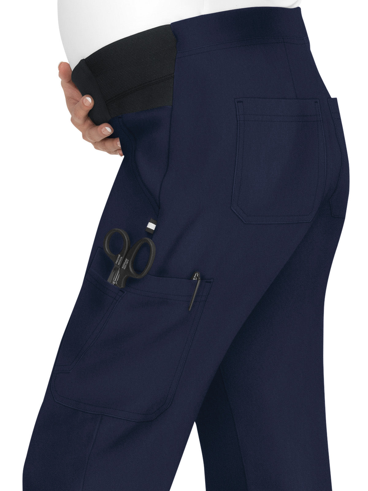 Women's 8-Pocket Maternity On the Move Pant - 755 - Navy