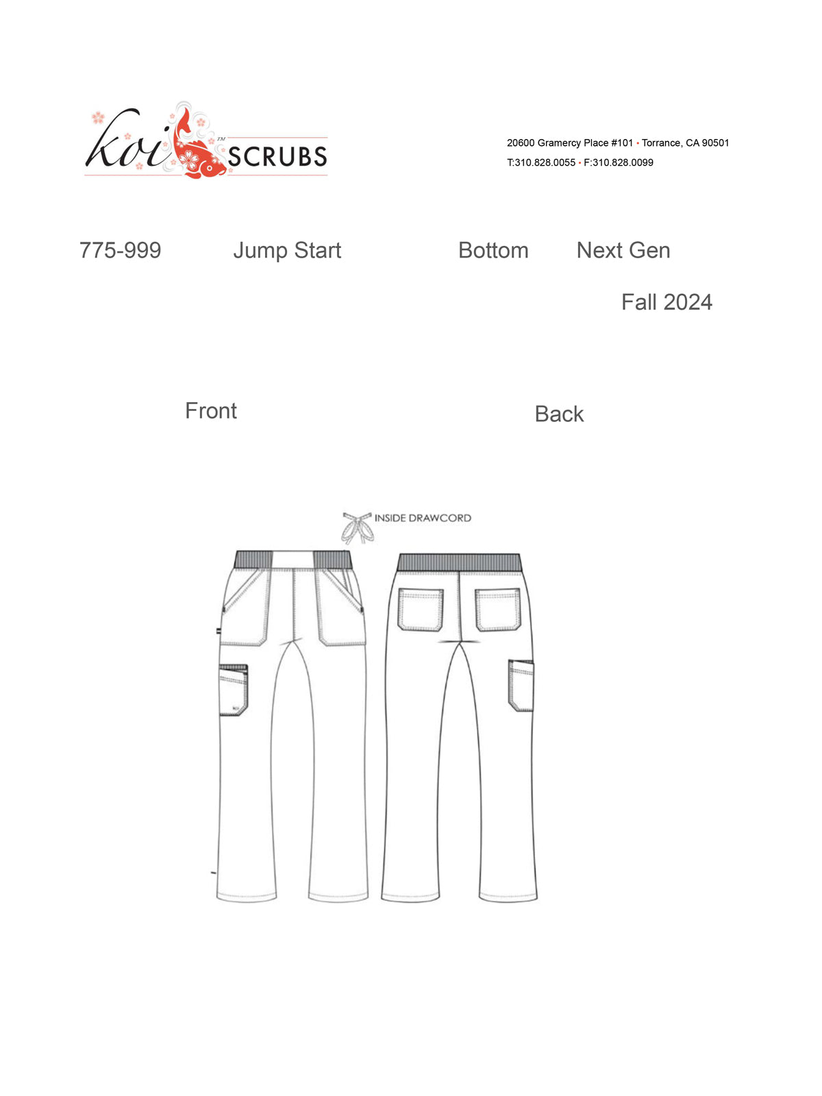 Women's 7-Pocket Boot Cut Jump Start Pant - 775 - Navy