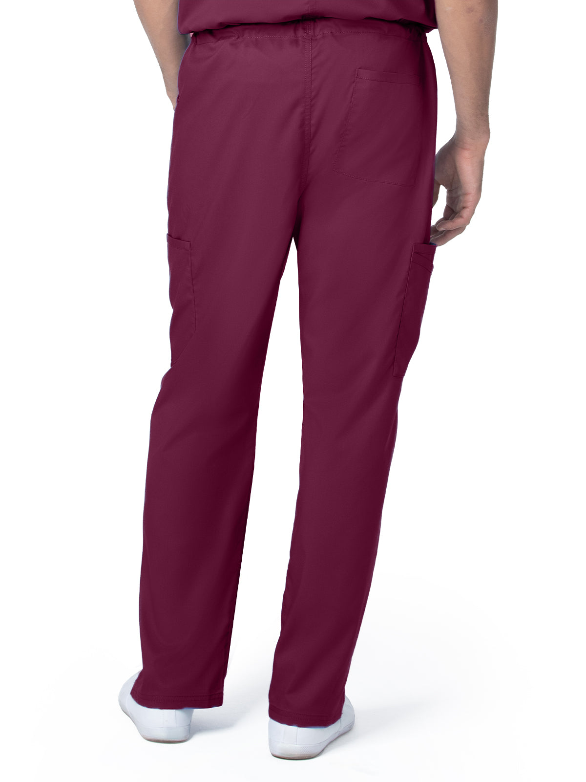 Unisex 6-Pocket Straight Leg Cargo Pant - 2104 - Wine