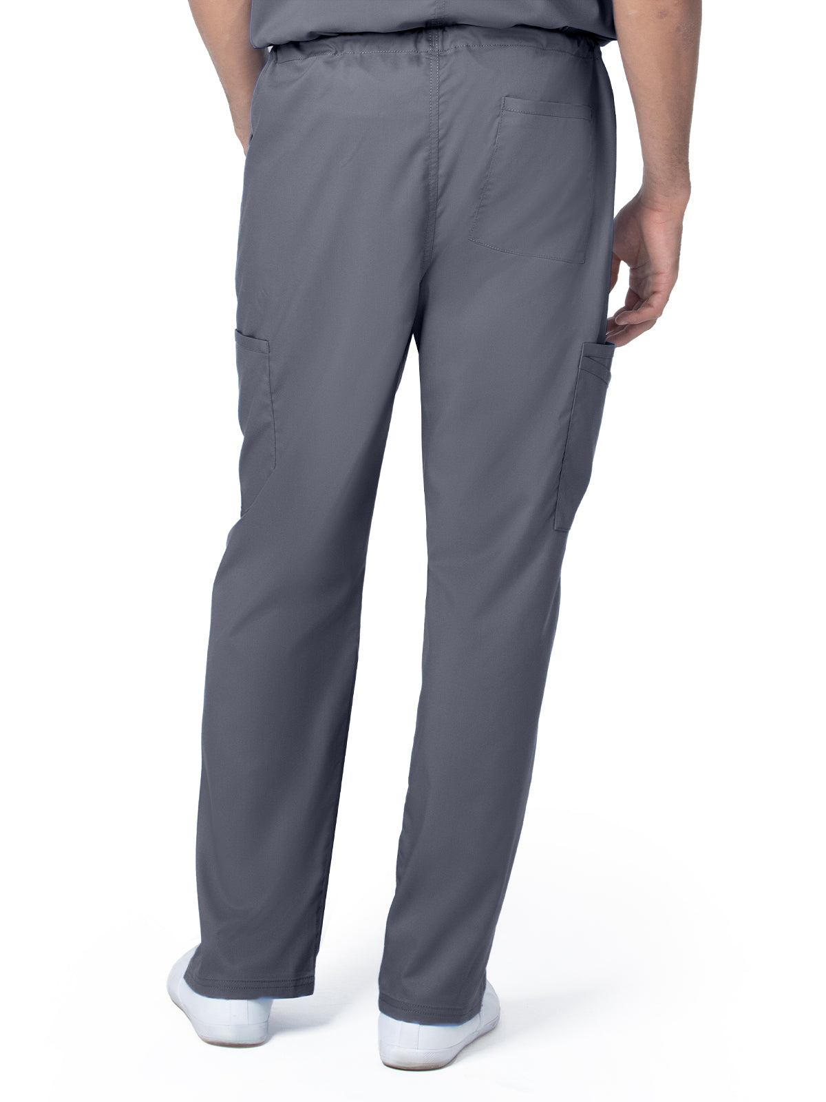 Unisex 6-Pocket Straight Leg Cargo Pant - 2104 - Steel