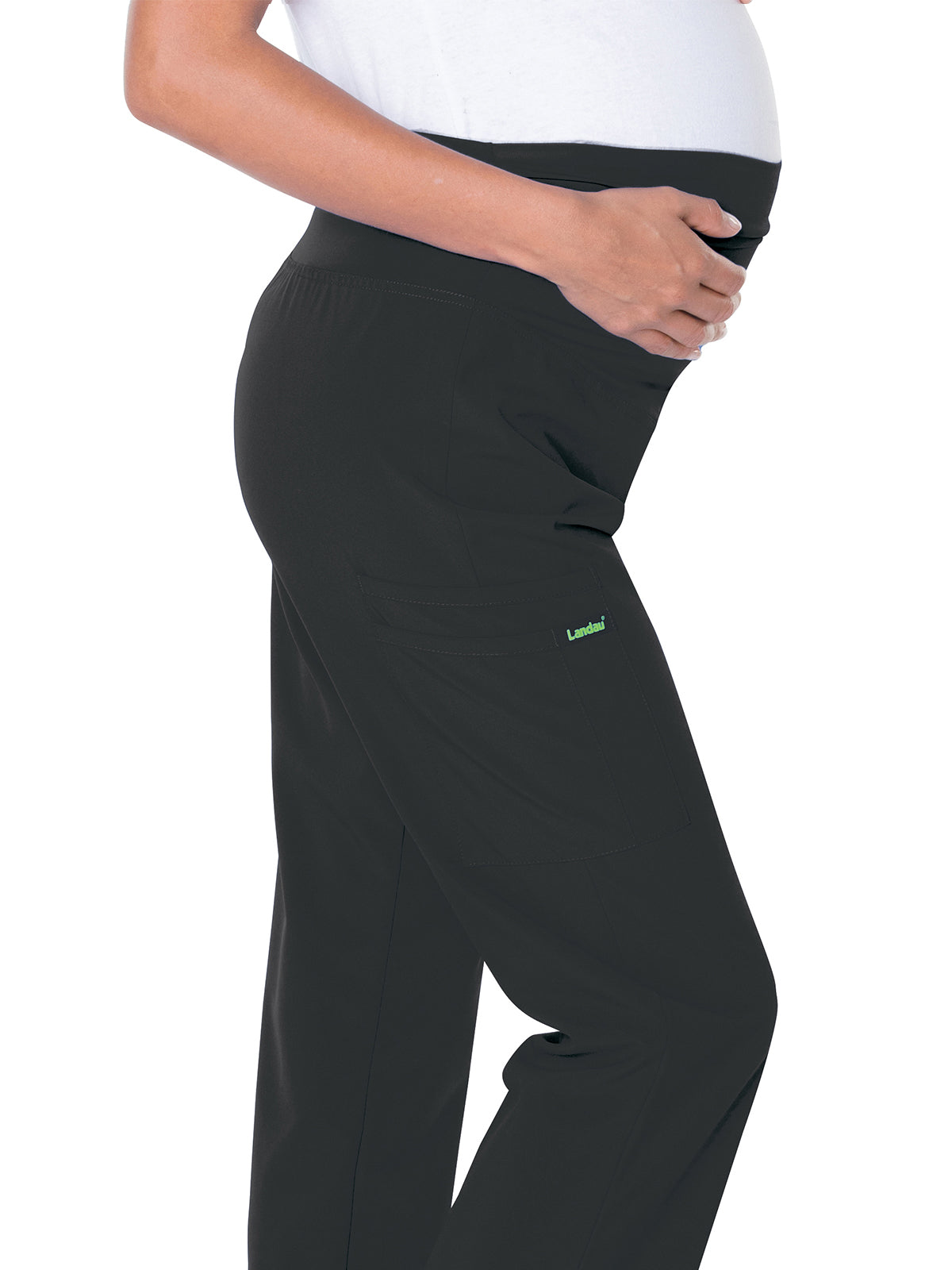 Women's 3-Pocket Bootcut Maternity Pant - 2399 - Black