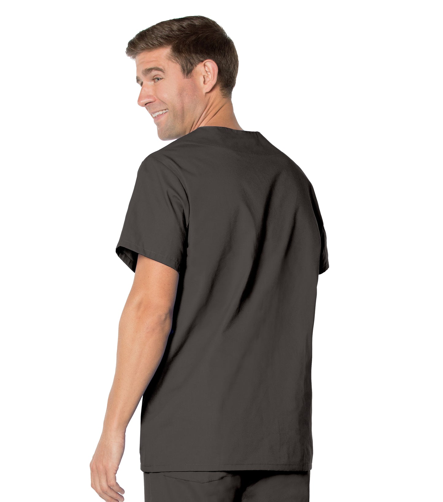 Men's 5-Pocket V-Neck Top - 7489 - Black