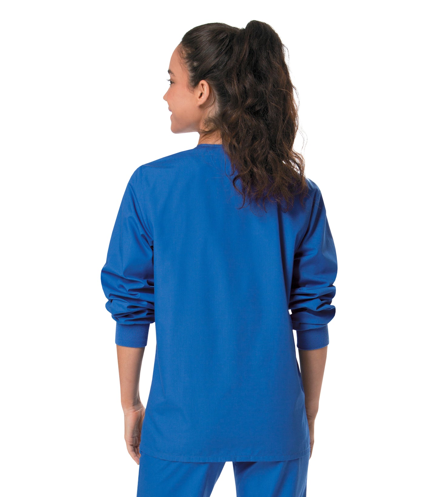 Unisex 3-Pocket Snap-Front Warm-Up Jacket - 75231 - Royal Blue