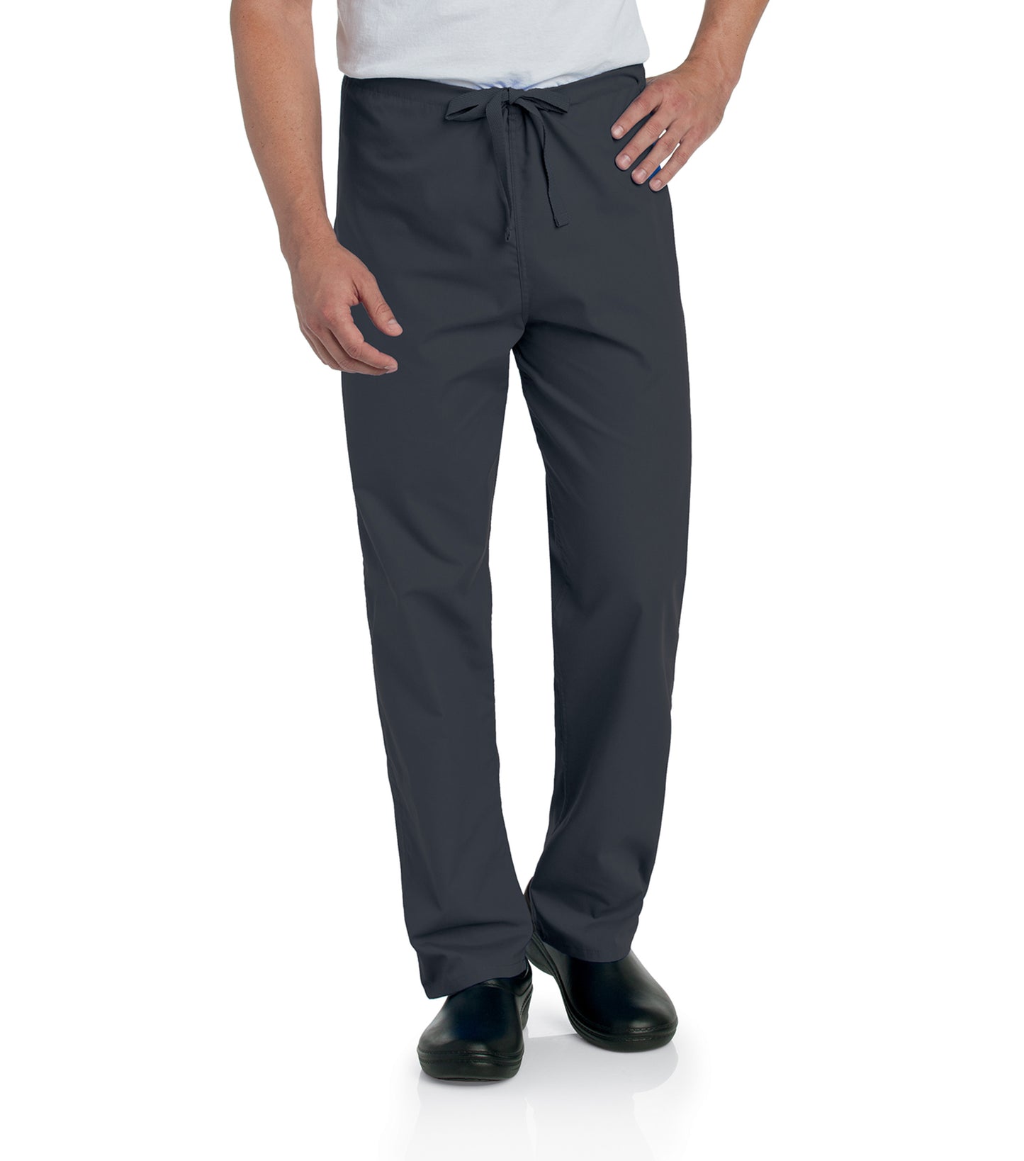 Unisex Reversible High-Rise Waist Pant - 7602 - Graphite