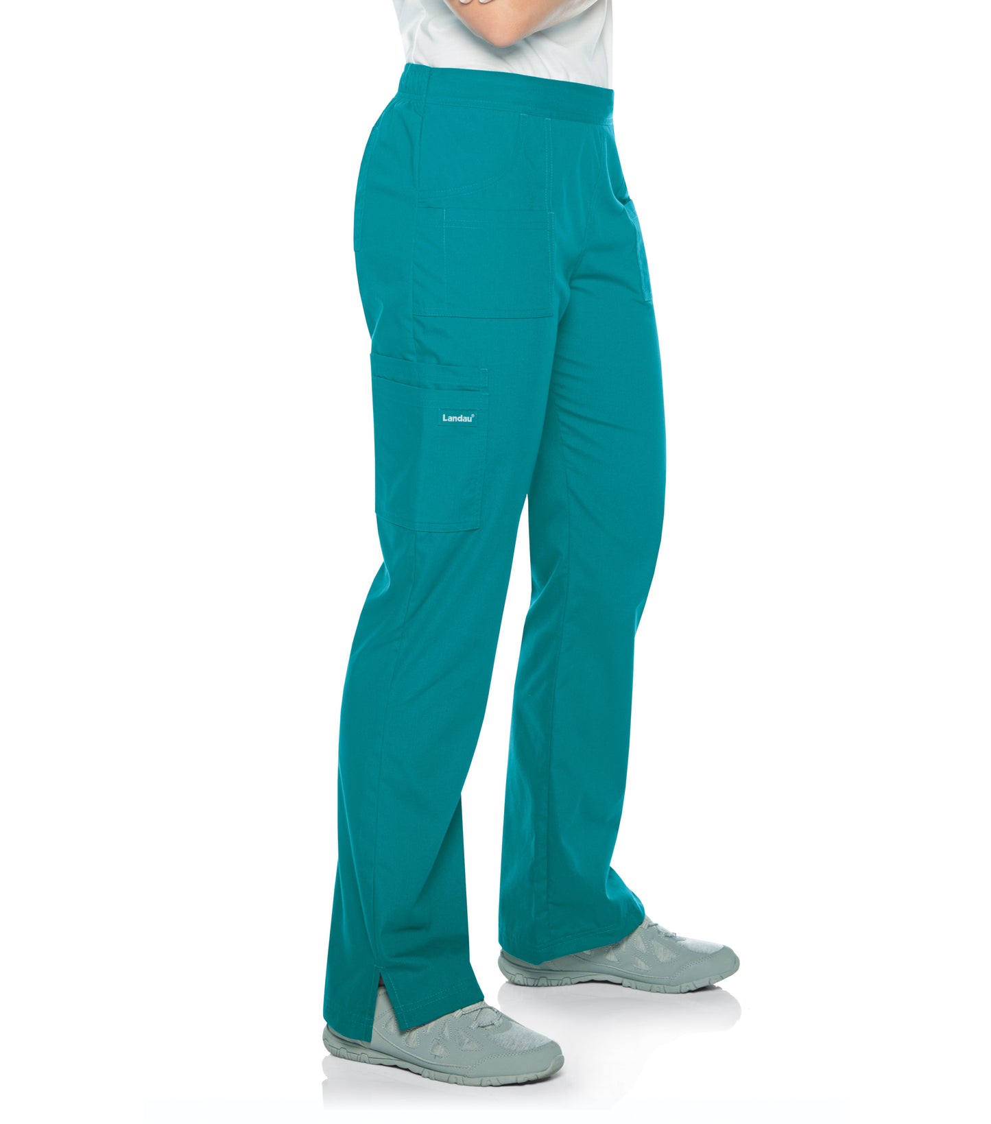 Women's 7-Pocket Straight Leg Cargo Pant - 8380 - Teal