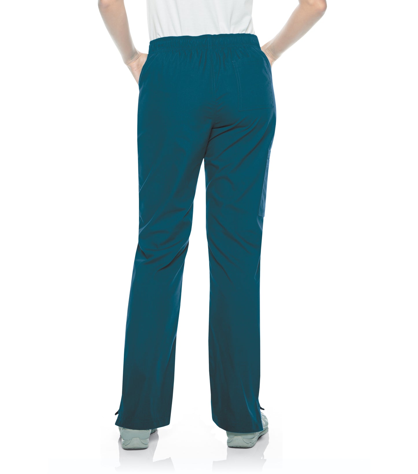 Women's 7-Pocket Straight Leg Cargo Pant - 8380 - Caribbean Blue