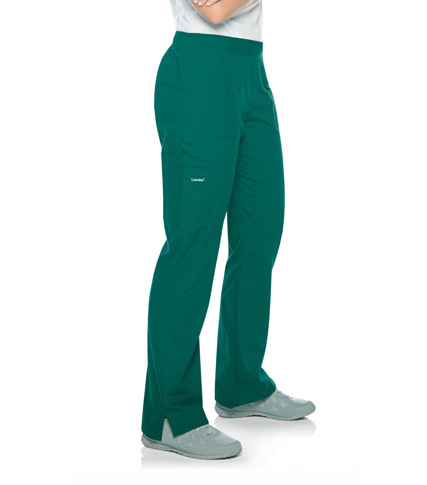 Women's 7-Pocket Straight Leg Cargo Pant - 8380 - Hunter Green