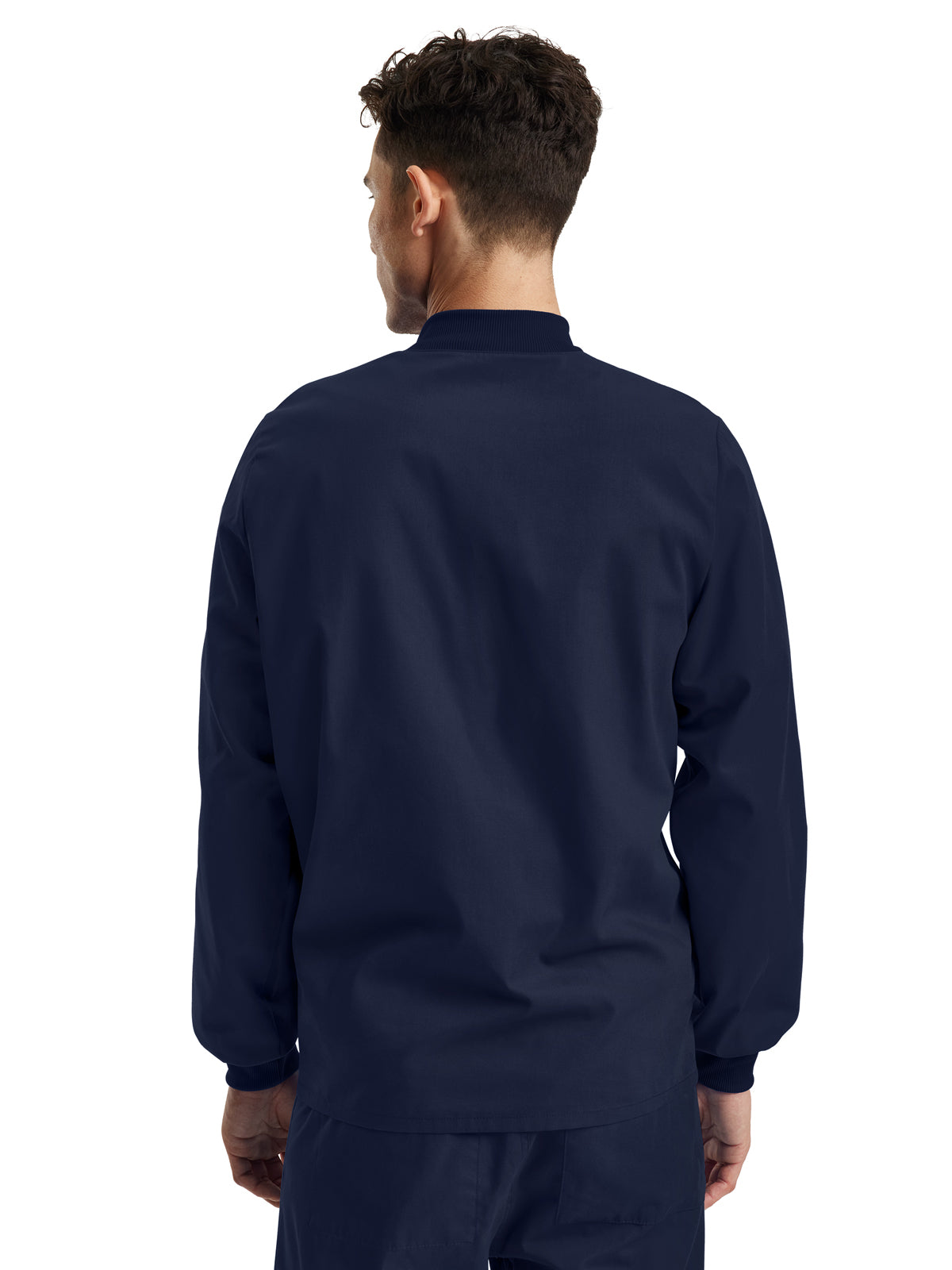 Unisex Snap Front Warm-Up Jacket - LJ709 - Navy