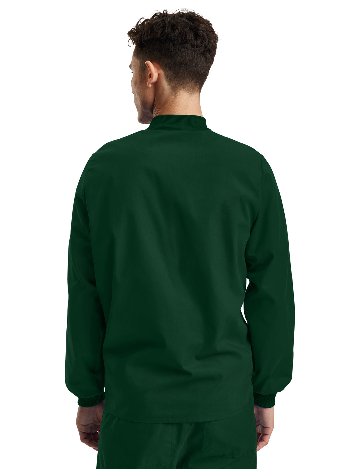 Unisex Snap Front Warm-Up Jacket - LJ709 - Hunter Green
