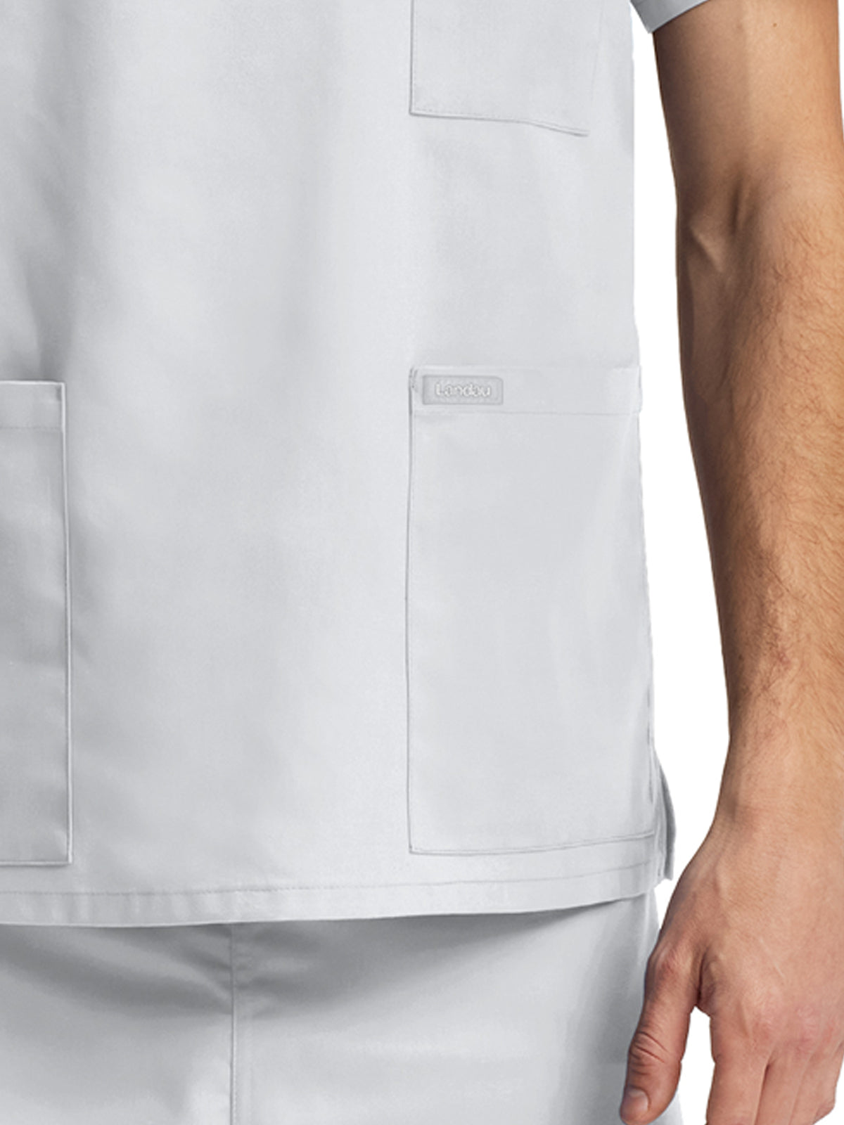 Unisex V-Neck Top - LT121 - White