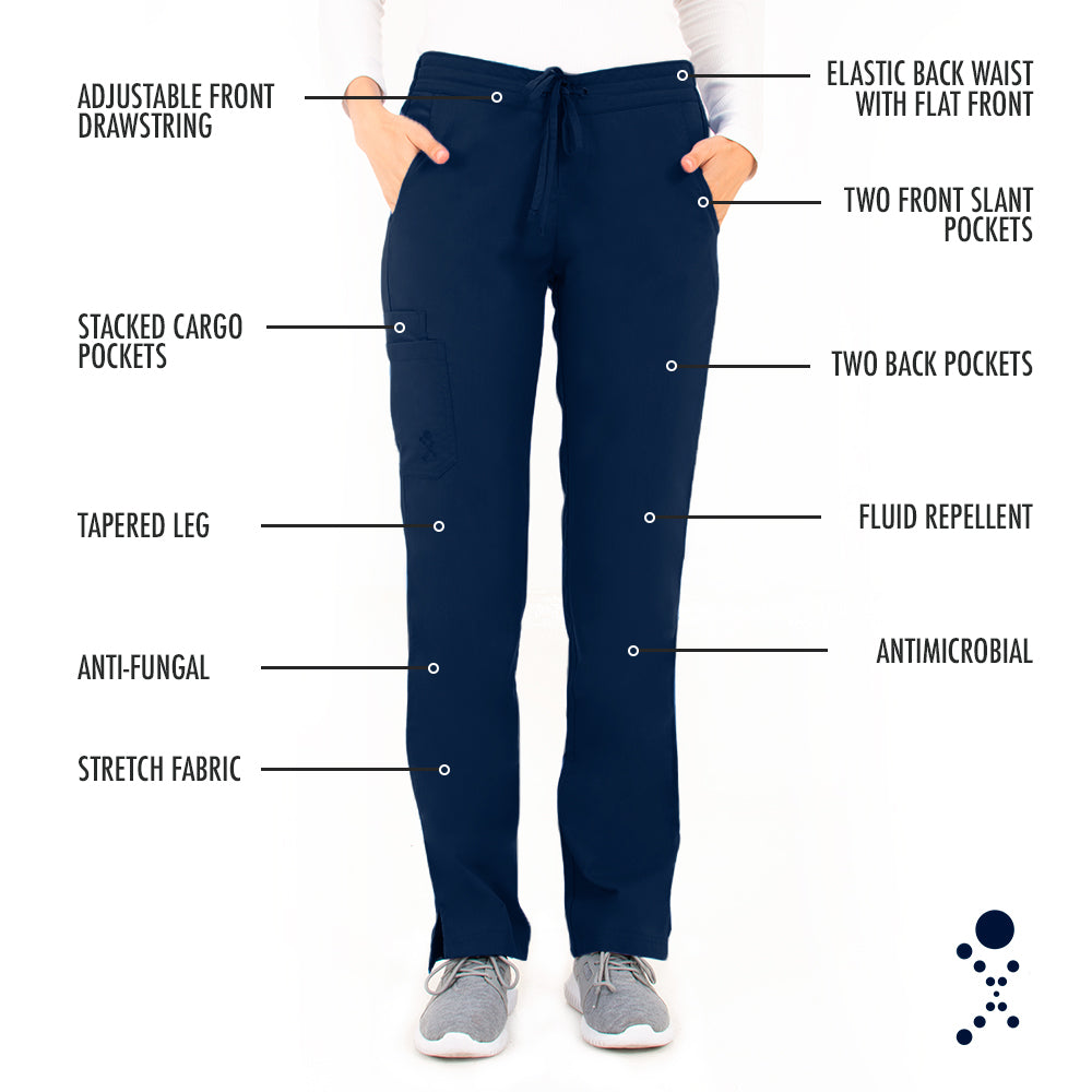 Women's Low Rise Utility Pant - 1425 - Navy Blue