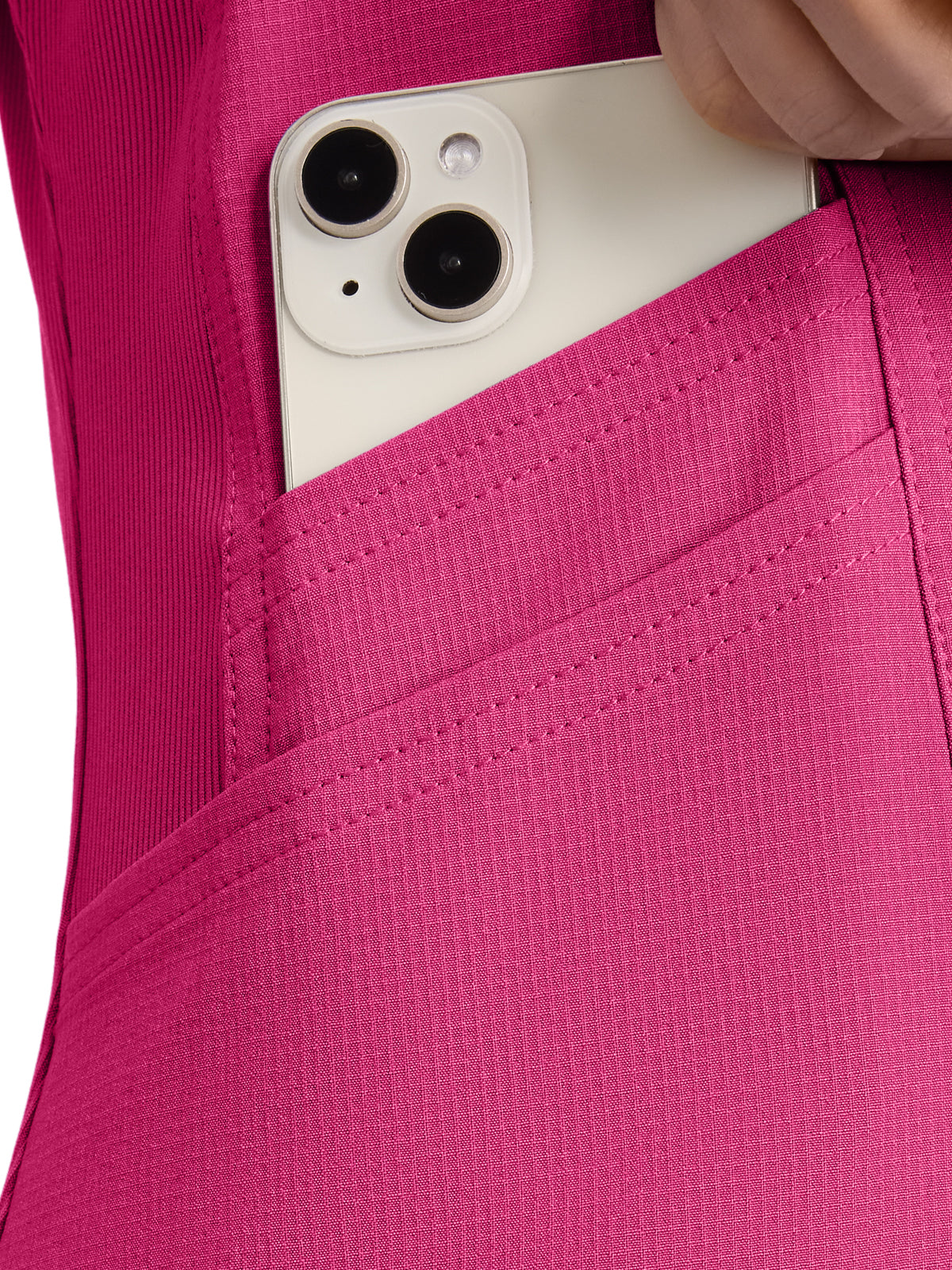 Women's 4-Pocket Zip Front Vest - 500 - Pink Power
