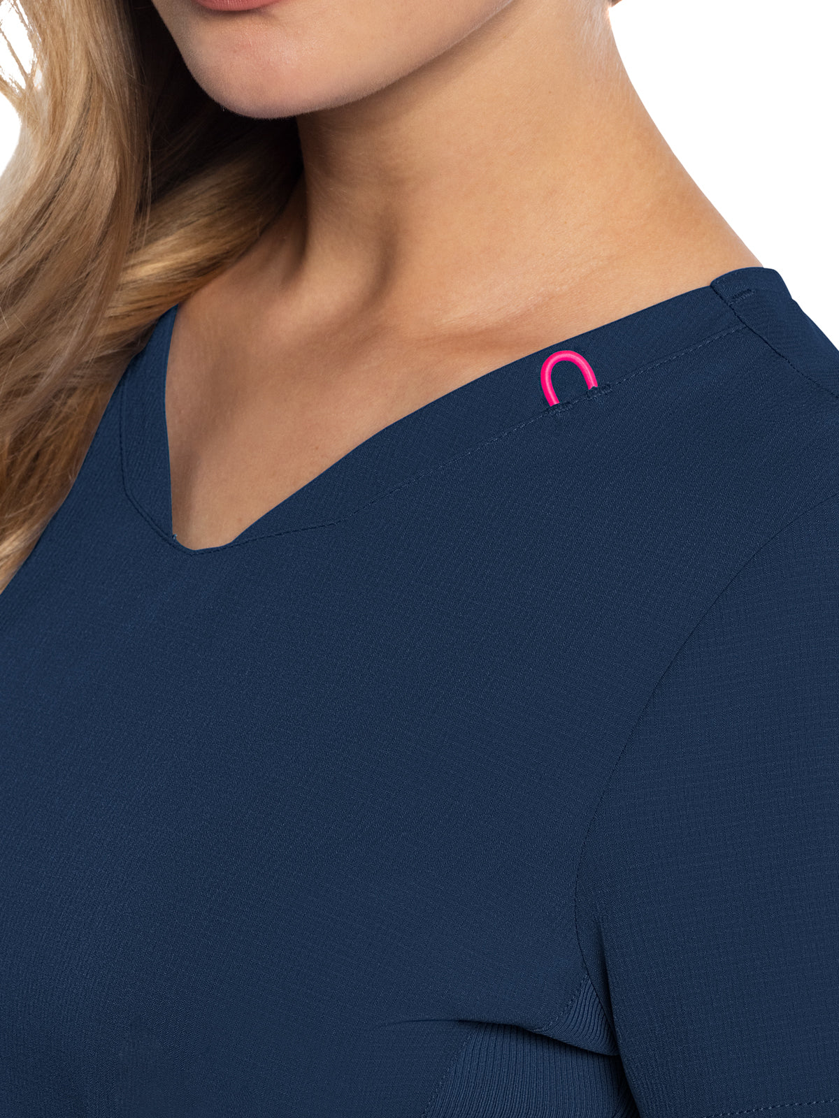 Women's 3-Pocket V-Neck Top - 702 - Navy
