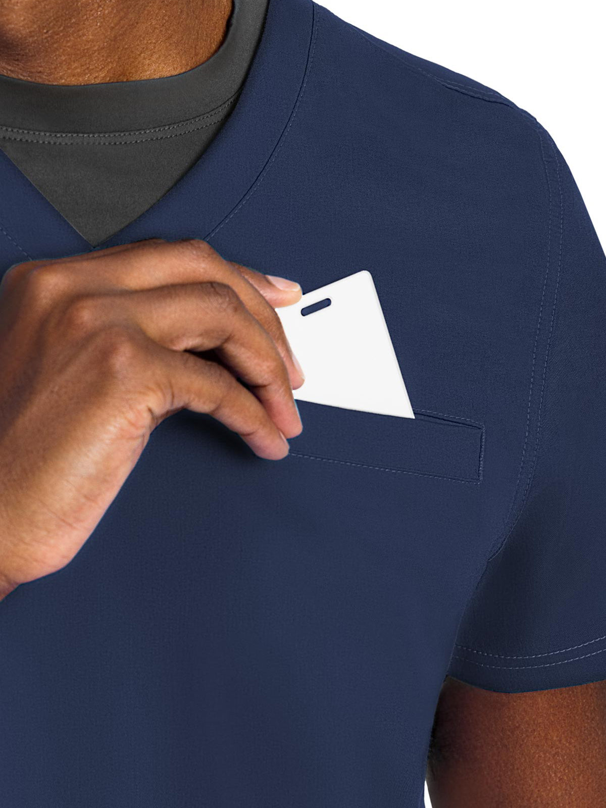Men's 3 Pocket Top - 7477 - Navy