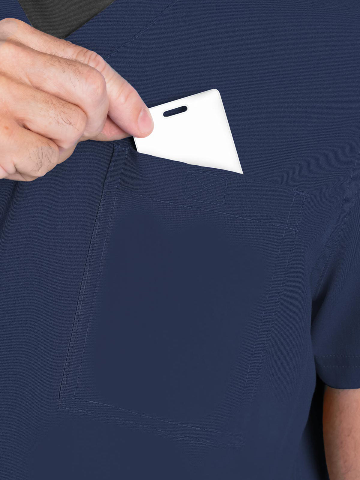 Men's 1-Pocket Tuck-In Top - 7478 - Navy