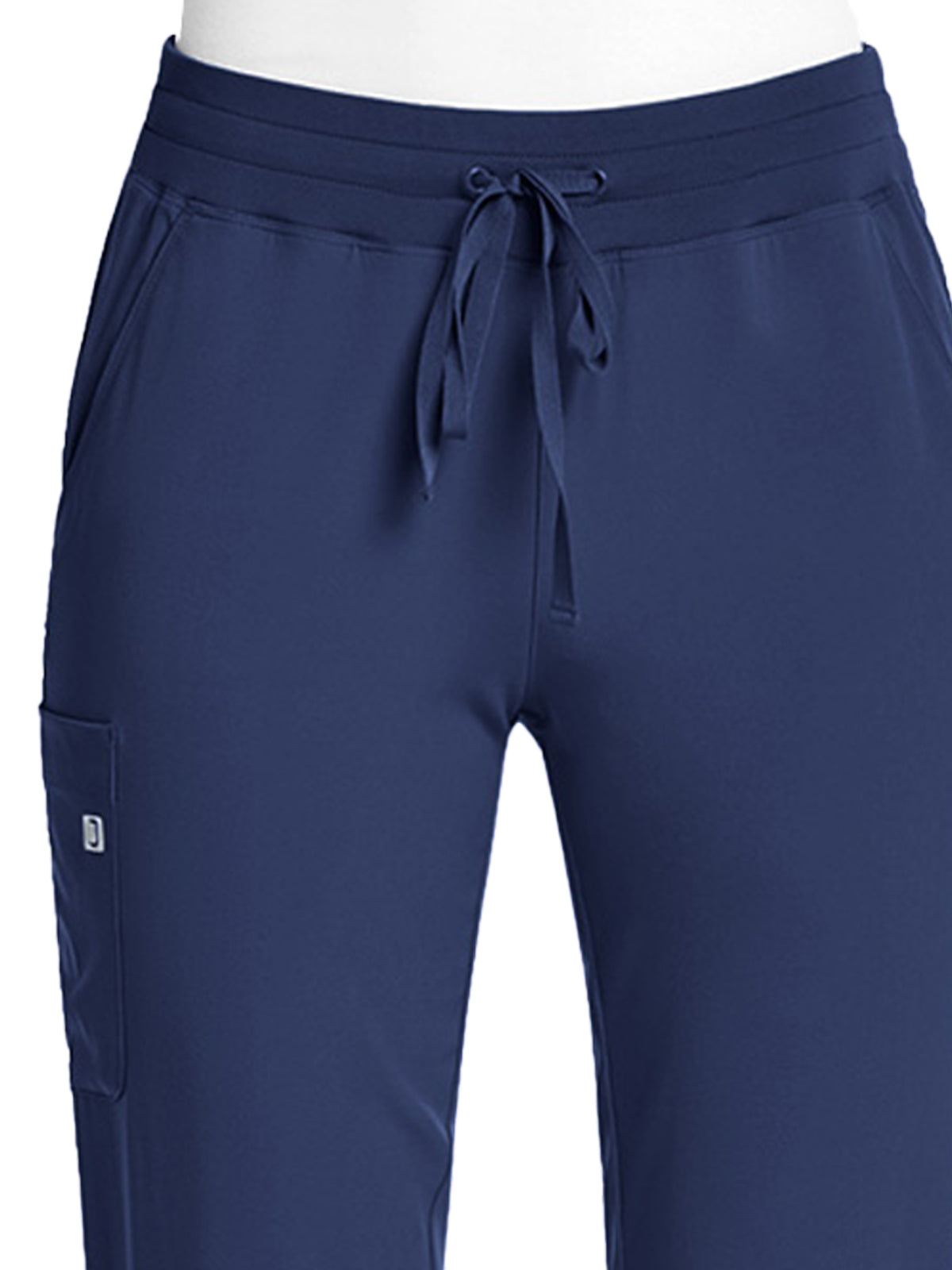 Women's Fitted Five-Pocket Jogger Pant - SJ202 - Navy