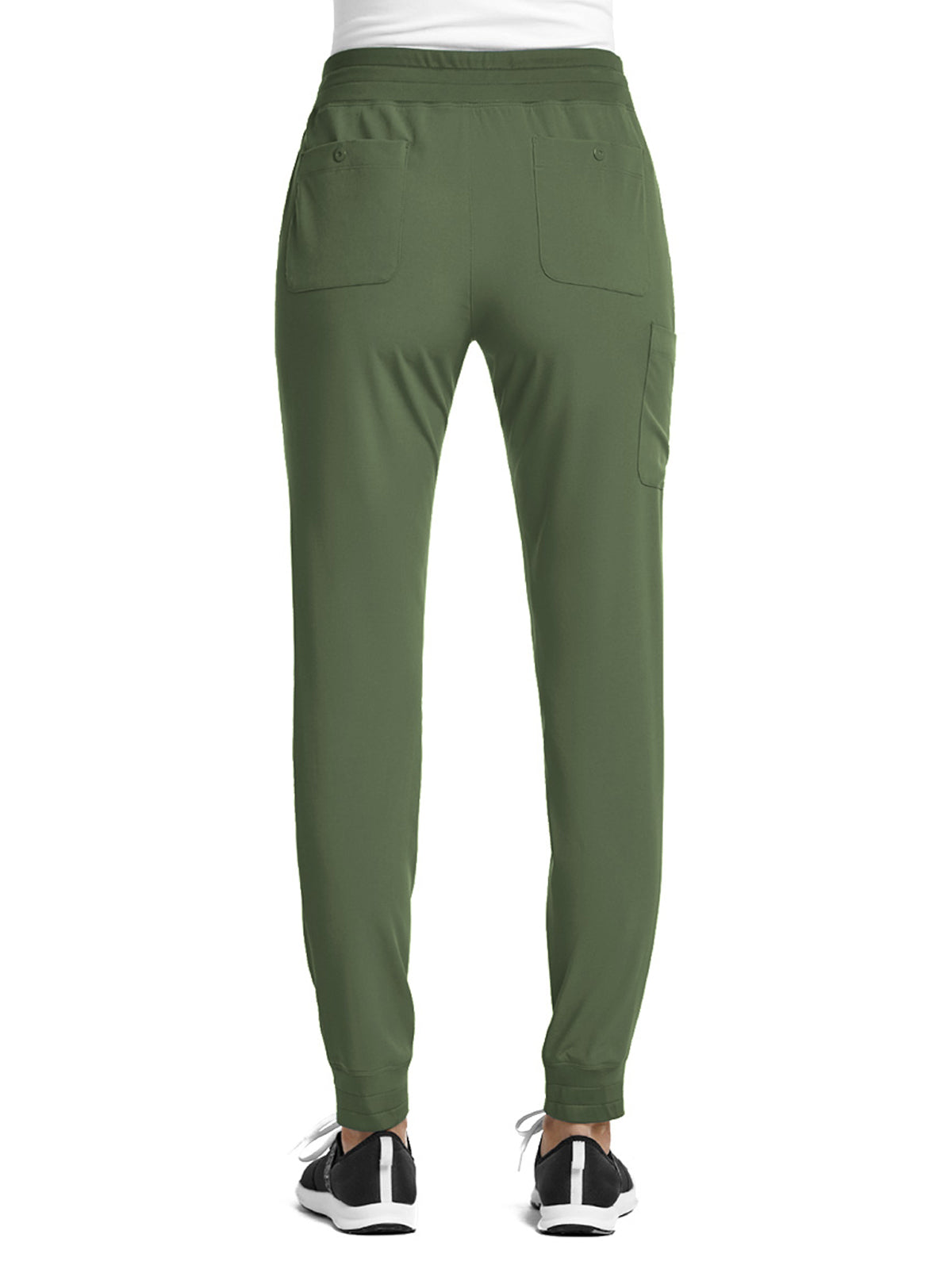Women's Fitted Five-Pocket Jogger Pant - SJ202 - Olive