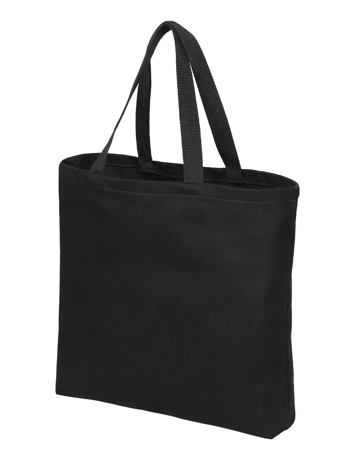Ideal Twill Convention Tote Bag - B050 - Black