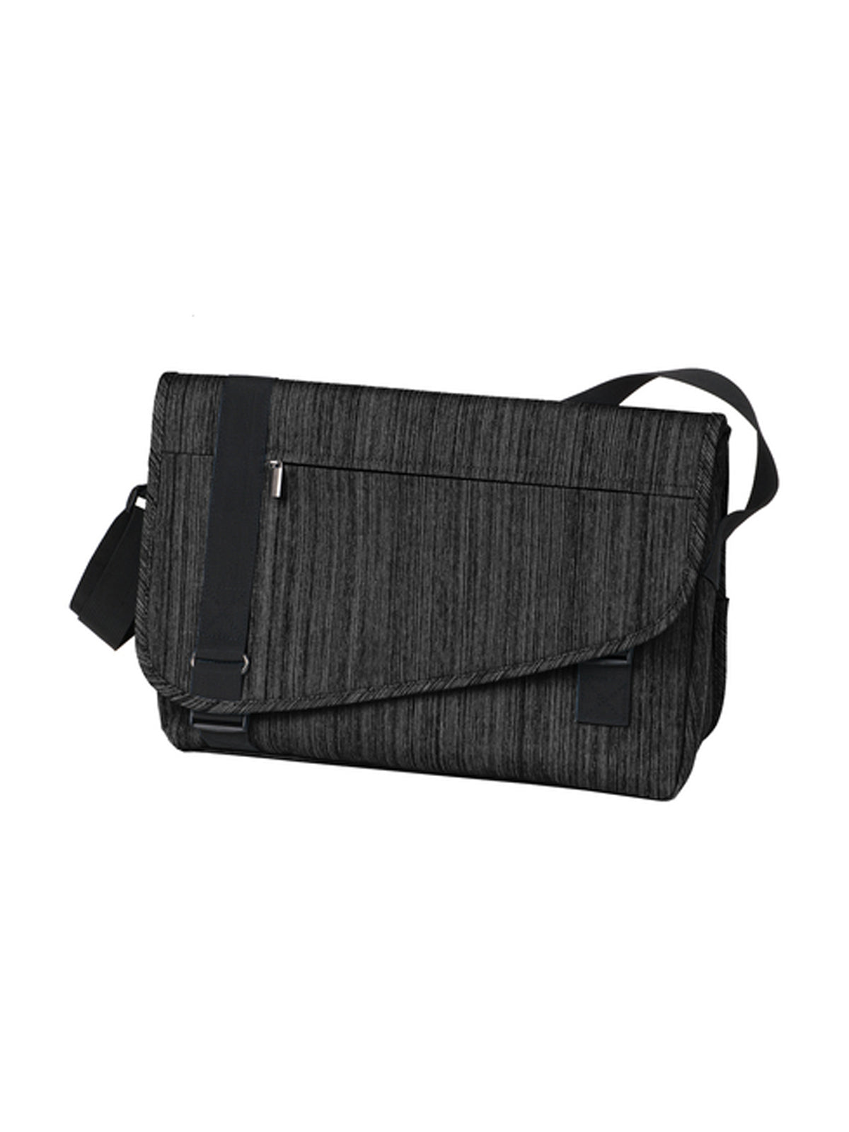 Unisex 3-Pocket Crossbody Messenger Bag - BG303 - Storm