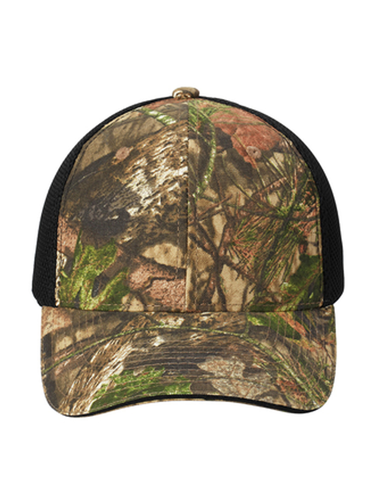 Unisex Air Mesh Back Camouflage Cap - C912 - Mossy Oak Break-Up Country/Black
