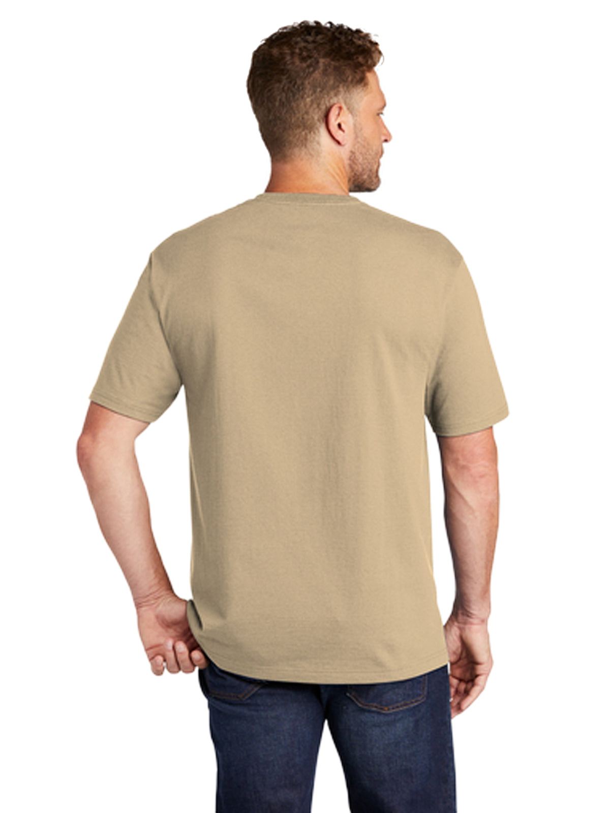Men's 1-Pocket Workwear Tee - CS430 - Tan