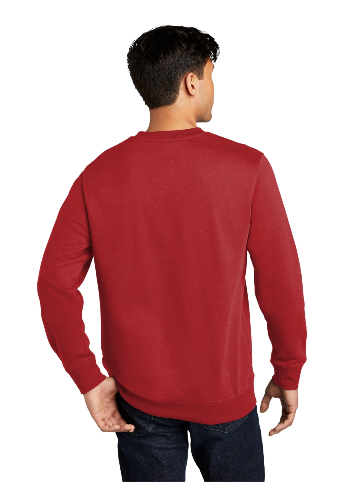 Men's Fleece Sweatshirt - DT6104 - Classic Red