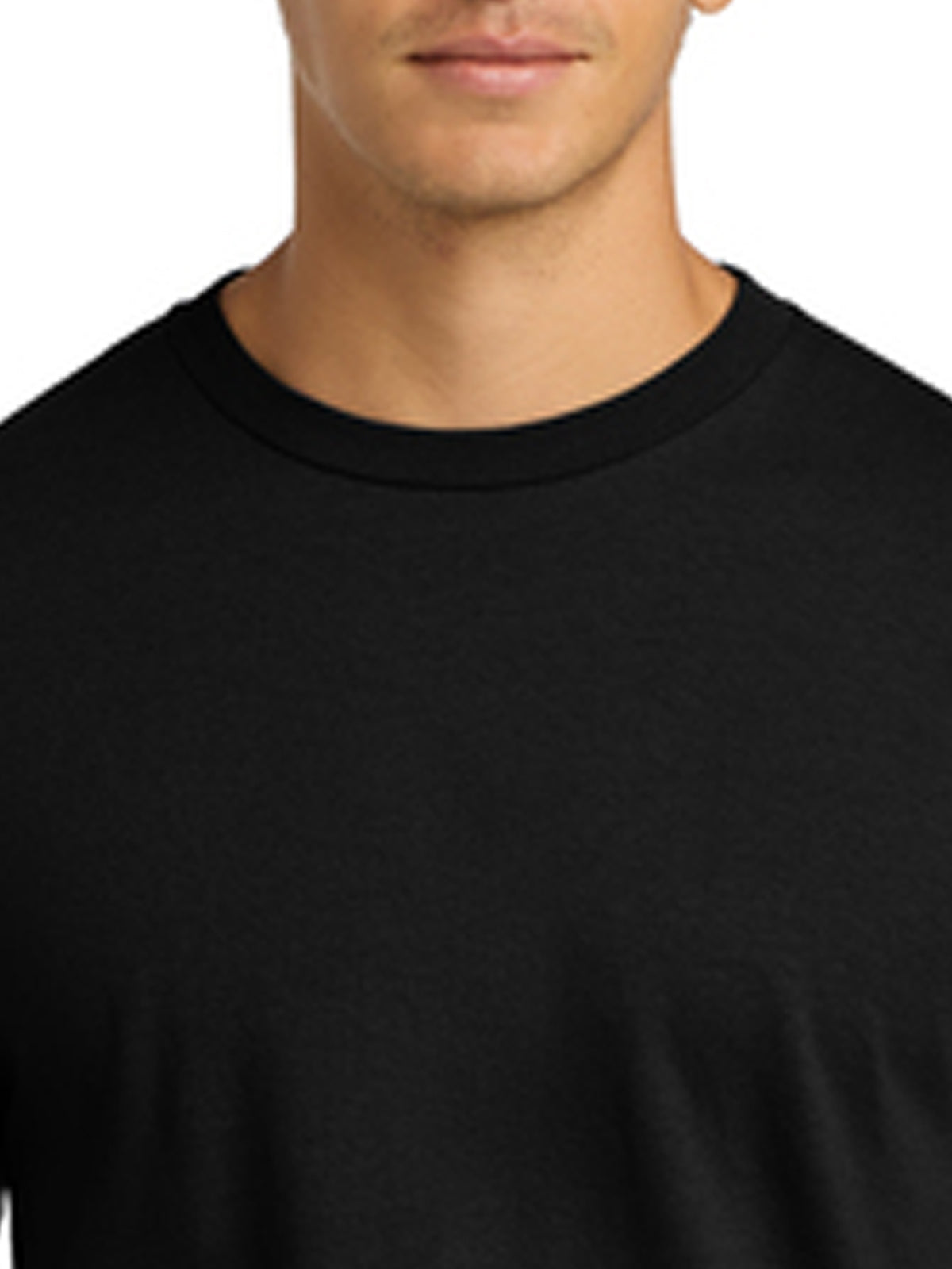 Men's Pocketless Long Sleeve Tee - G2400 - Black
