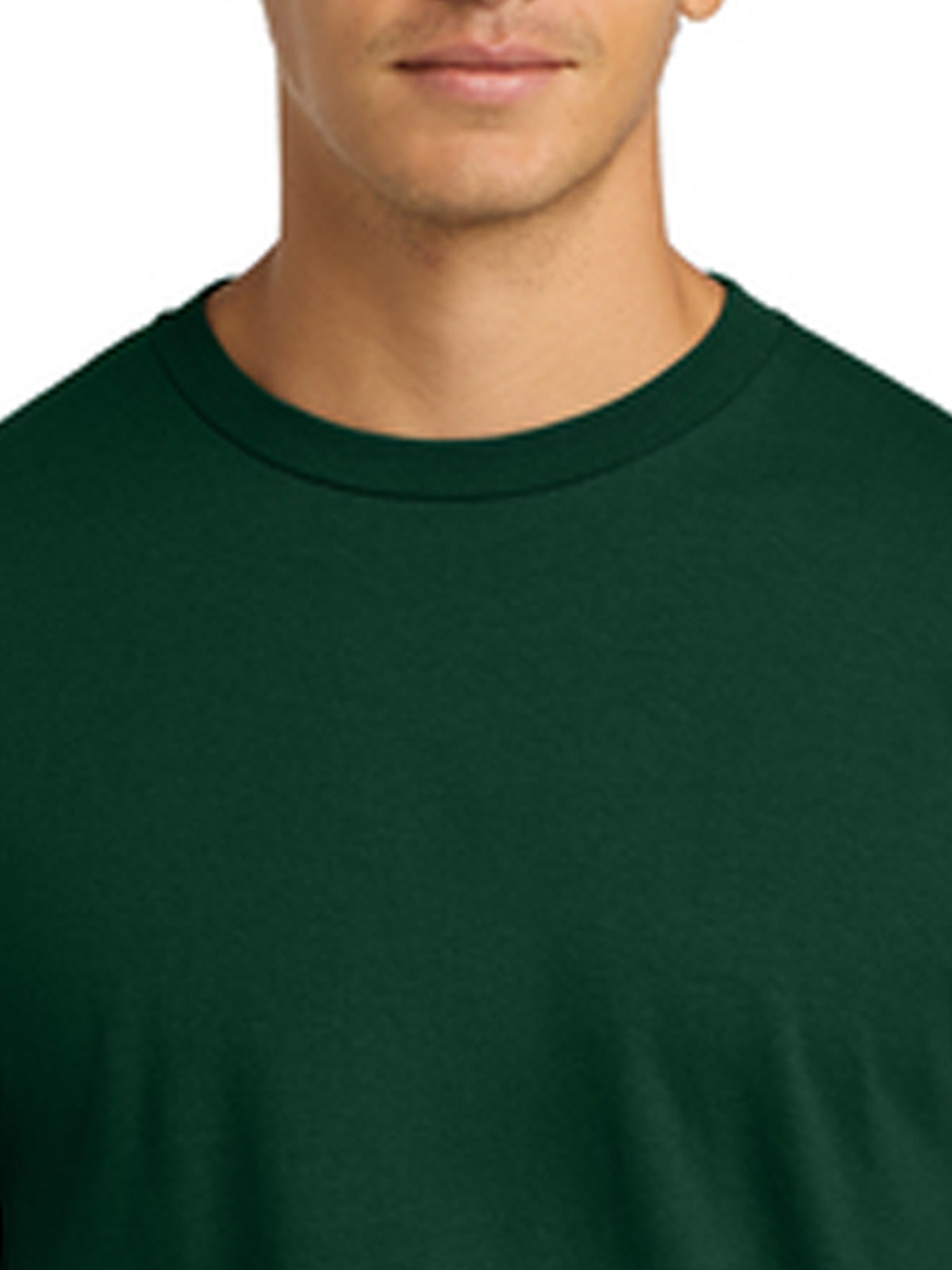 Men's Pocketless Long Sleeve Tee - G2400 - Forest Green