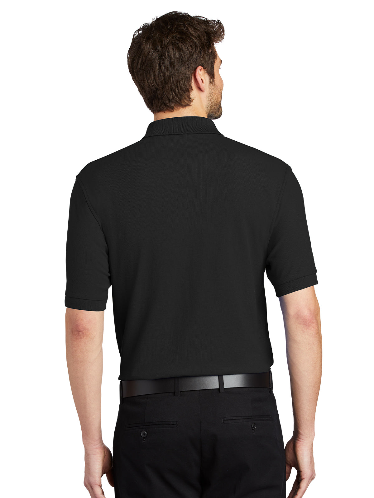 Men's Stretch Pique Polo - K500 - Black